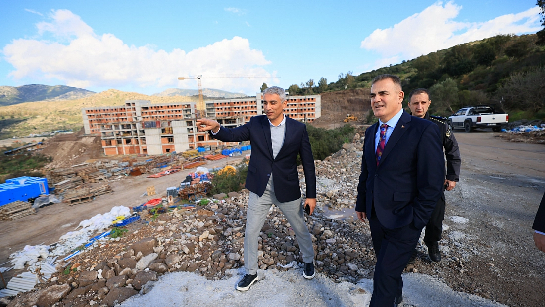 Bodrum 400 öğrenci kapasiteli öğrenci yurduna kavuşuyor