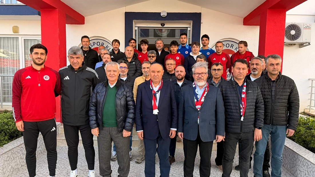 Otgöz’den Fethiyespor ziyareti, stadyum süreci değerlendirildi