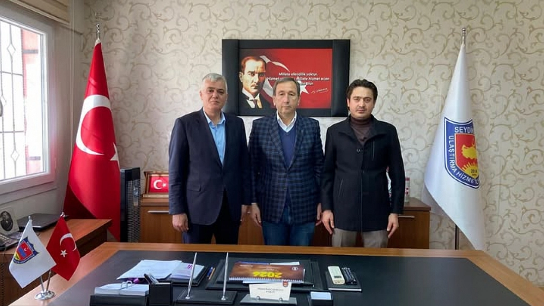 Seydikemer Ulaştırma Hizmetleri Esnaf Odası Başkanı Çakıroğlu’na hayırlı olsun ziyareti