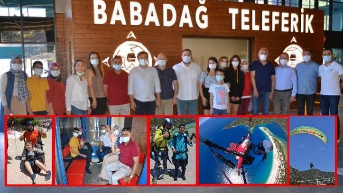 Özel öğrencilere çifte adrenalin yaşatıldı