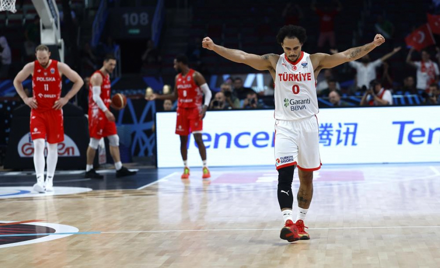 A Milli Erkek Basketbol Takımı, yarı finalde Yunanistan ile karşılaşacak