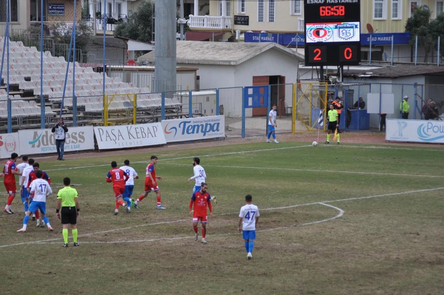 Olaylı maçın kazananı Fethiyespor: 2-0