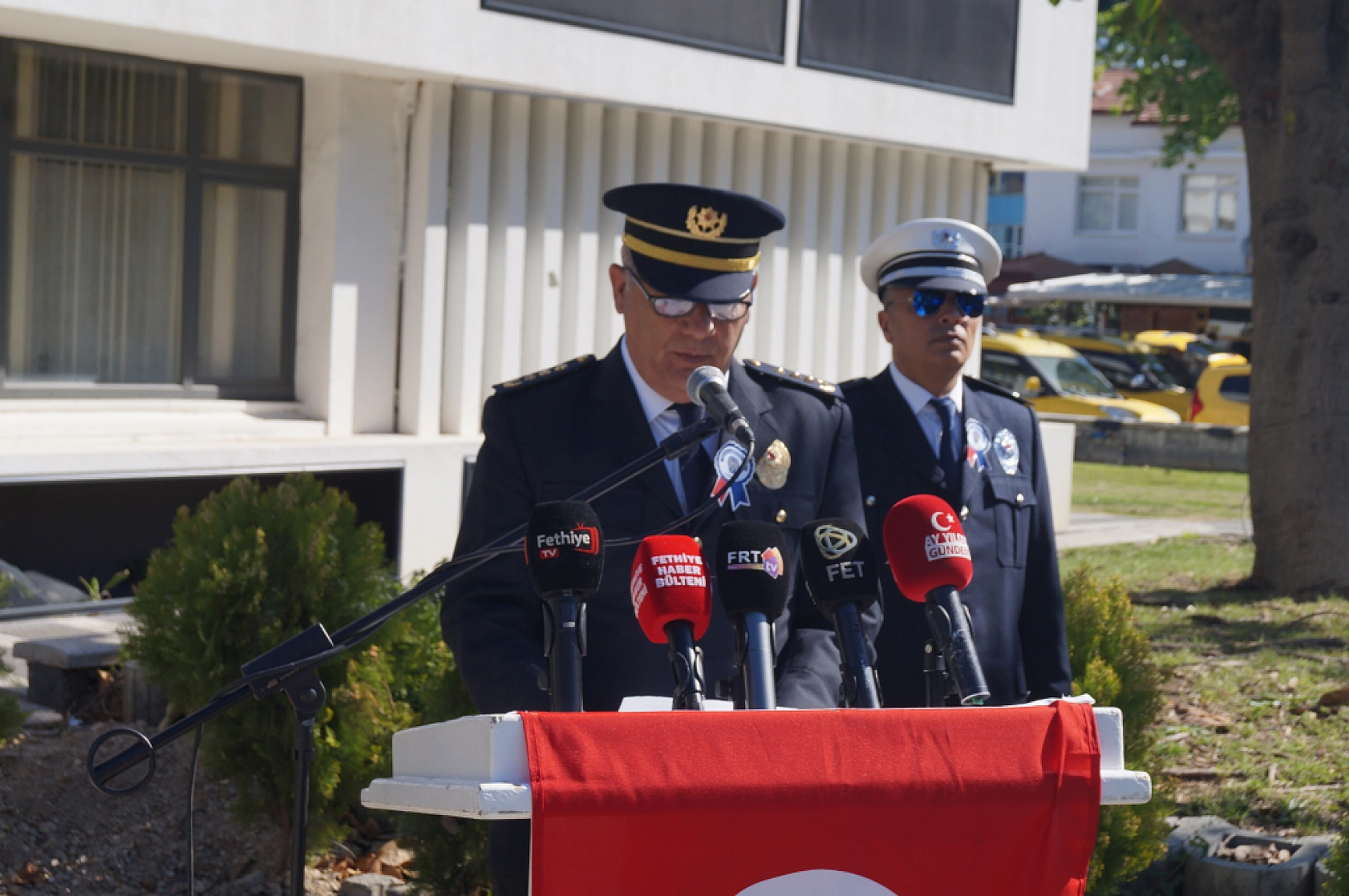 Fethiye'de Türk Polis Teşkilatının 180.Kuruluş Yıldönümü törenle kutlandı