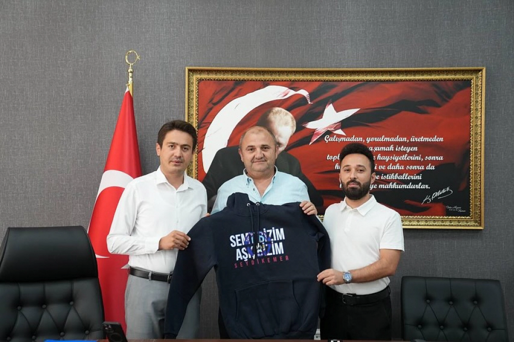 Seydikemer'de spor güvenliği toplantısı gerçekleşti