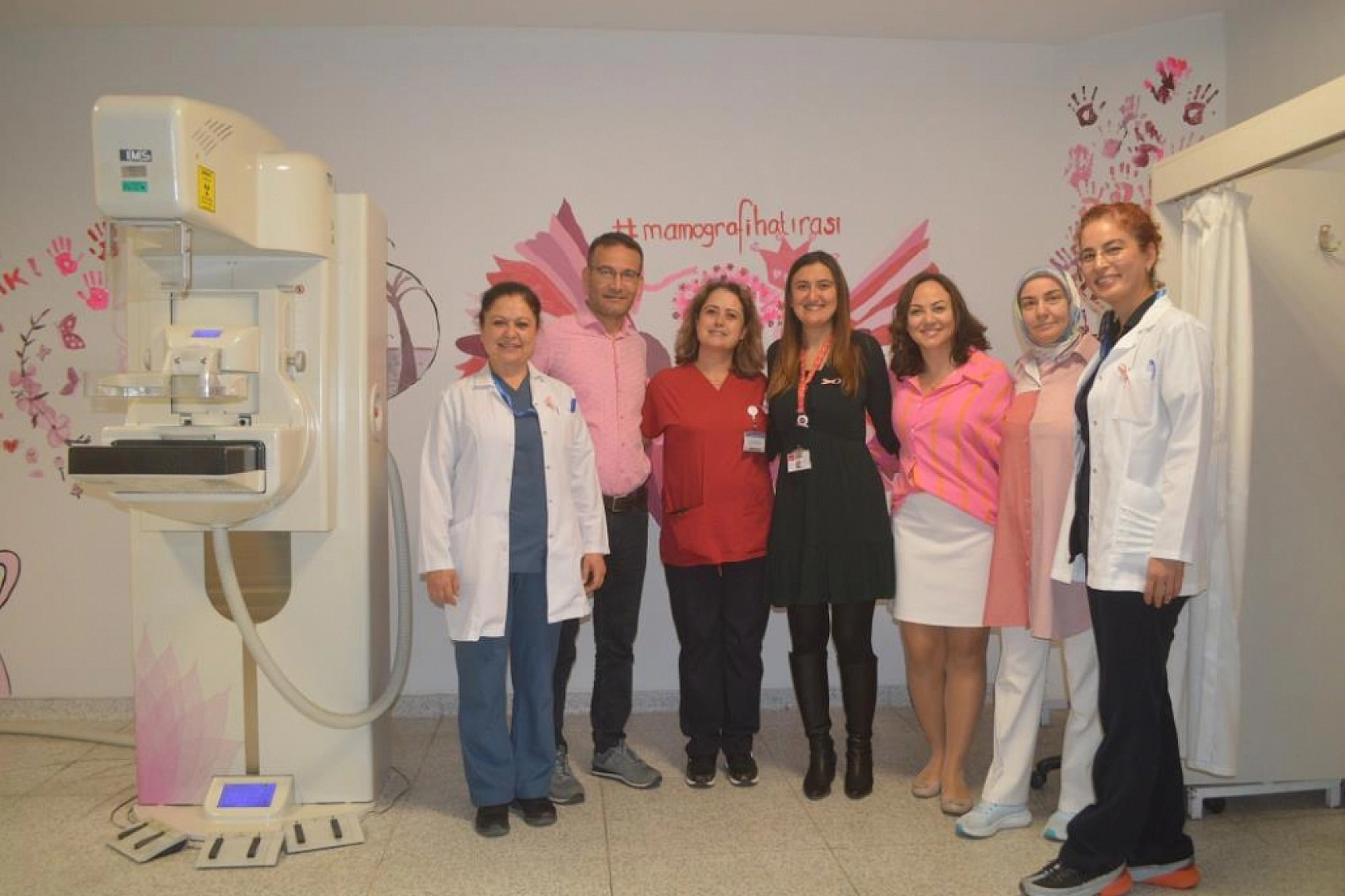 Meme kanseri farkındalık ayı kapsamında MSKÜ'den anlamlı etkinlik