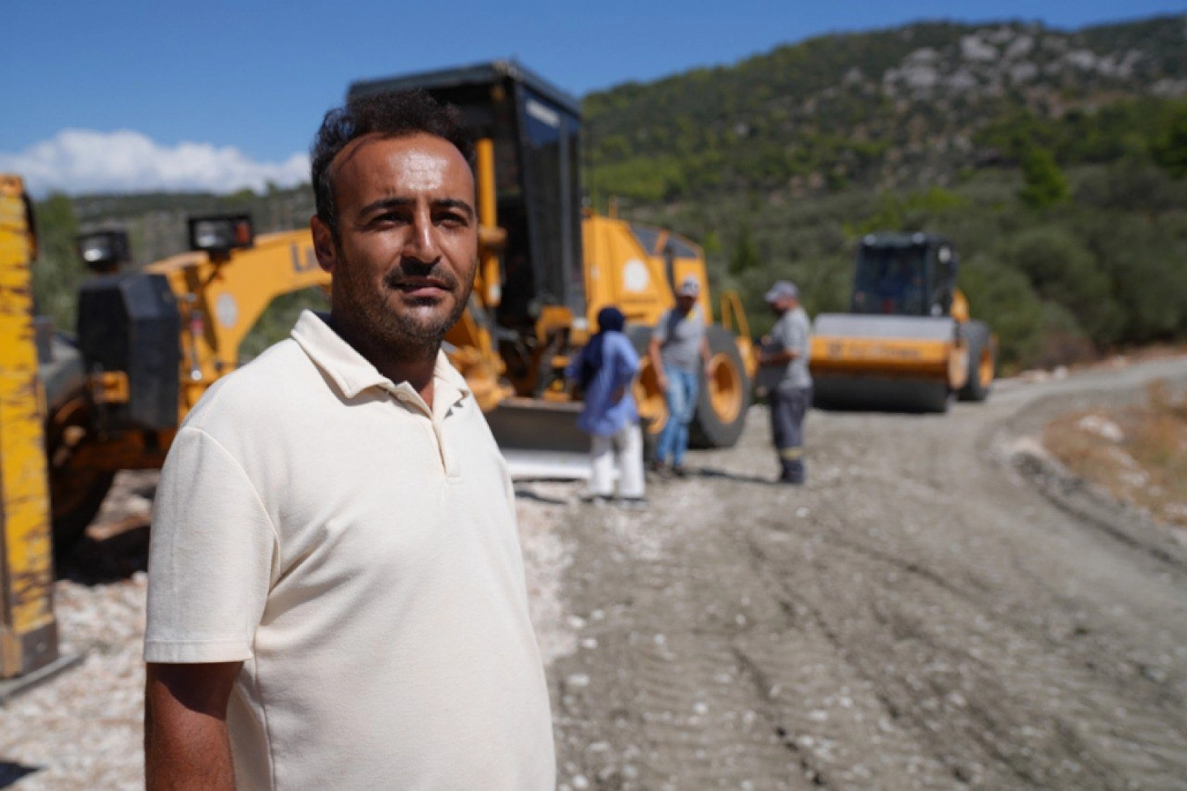 Seydikemer'de Stabilize Yollara Kış Bakımı