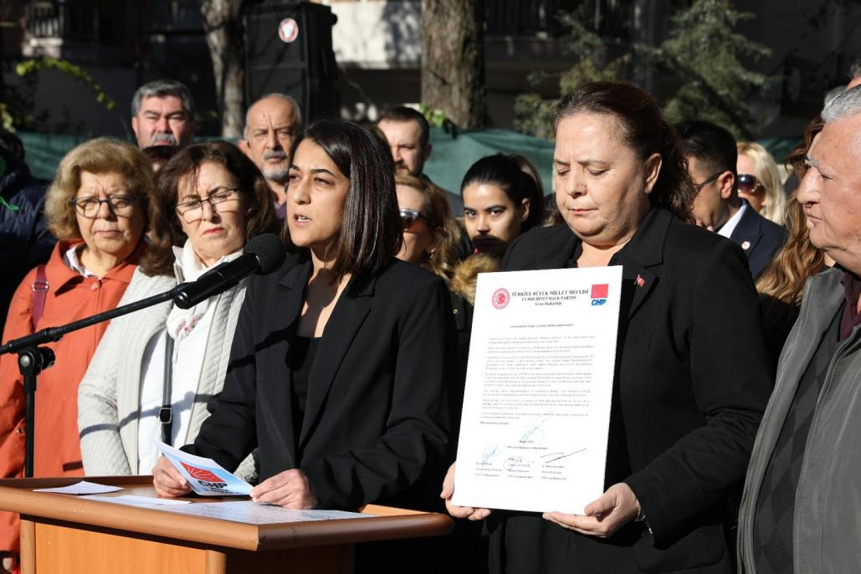 CHP Muğla İl Başkanlığı Teröre Karşı Basın Açıklaması Yaptı