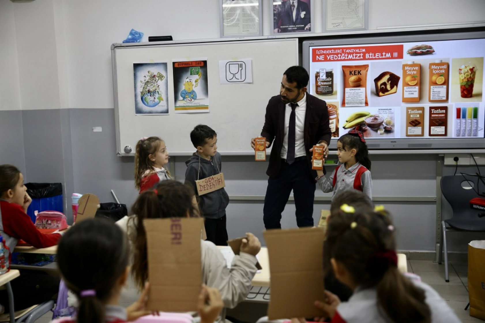 Fethiye'de öğrenciler gıda güvenilirliğini eğlenerek öğreniyor