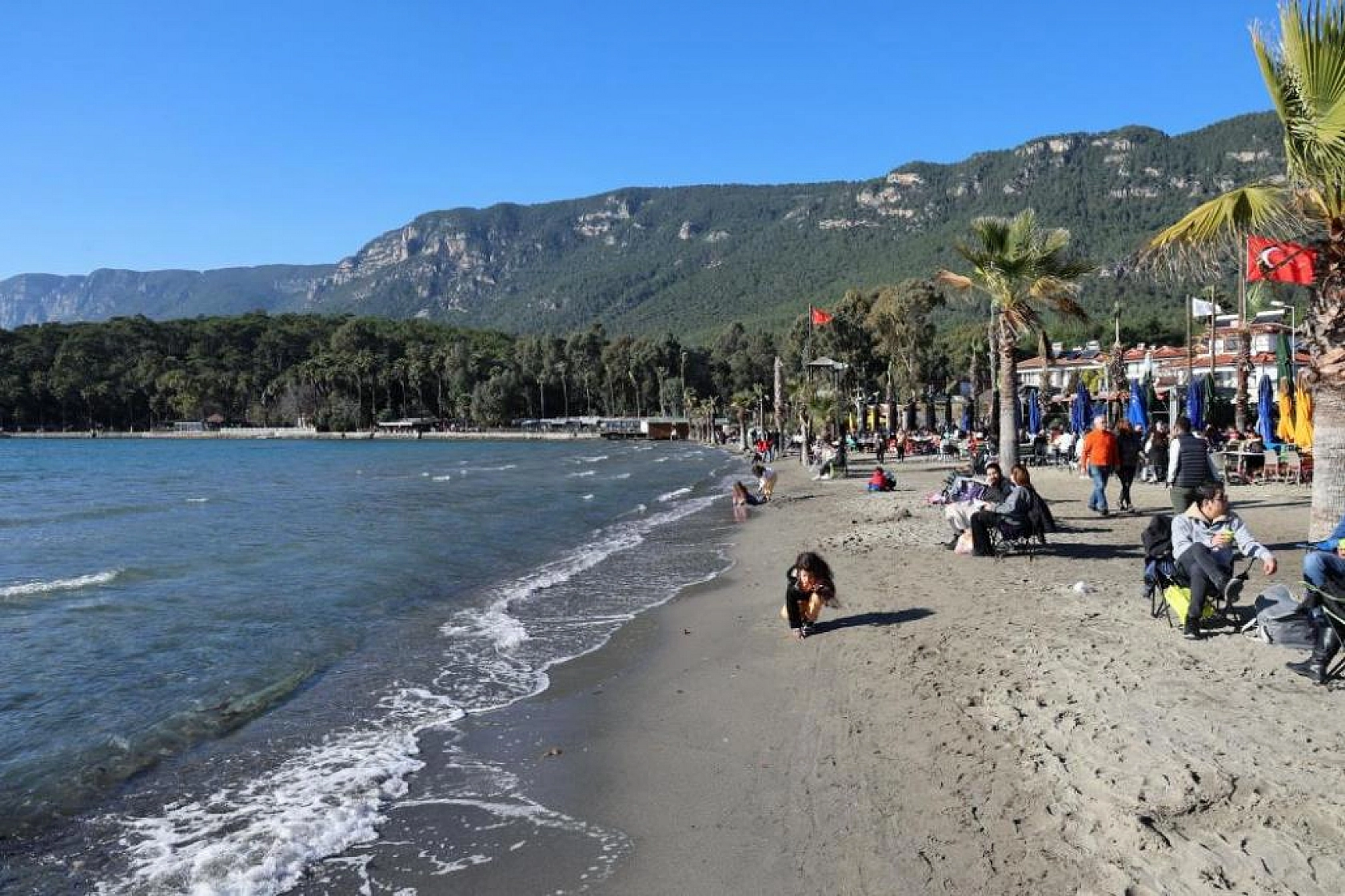 Sahillerde yazdan kalma günler