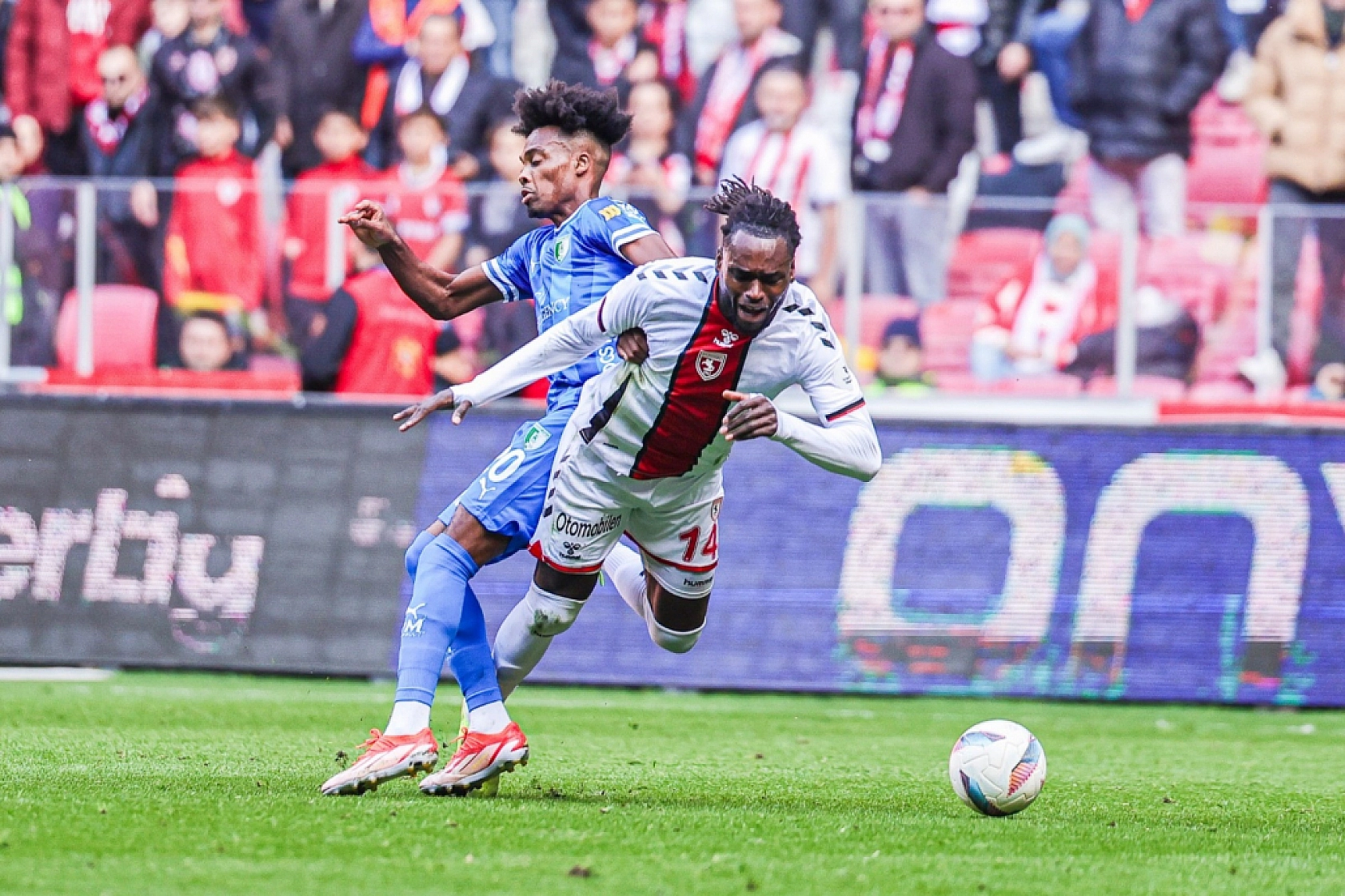 Trendyol Süper Lig: Samsunspor: 1 - Bodrum FK: 0 (İlk yarı)