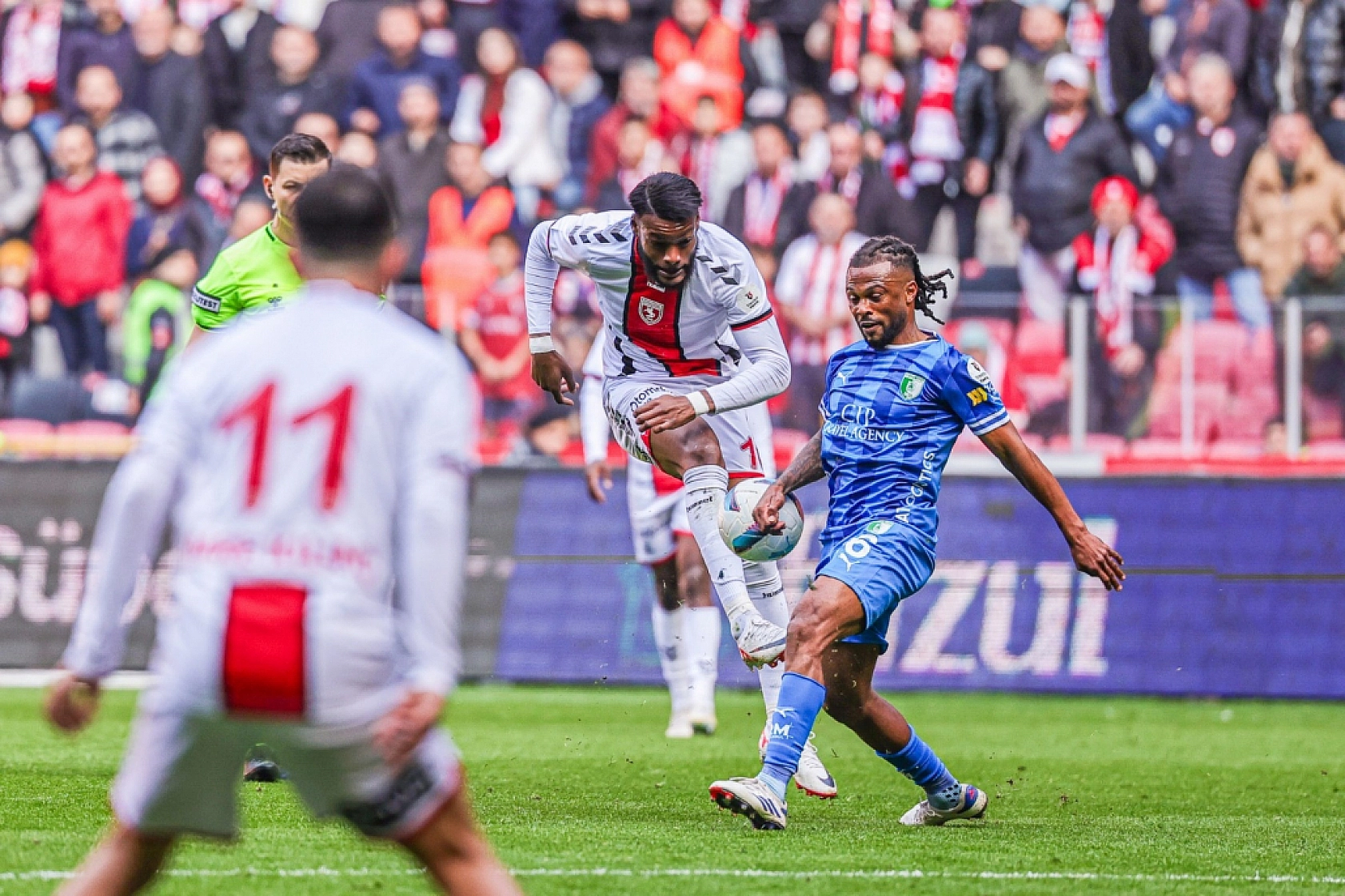 Trendyol Süper Lig: Samsunspor: 1 - Bodrum FK: 0 (İlk yarı)