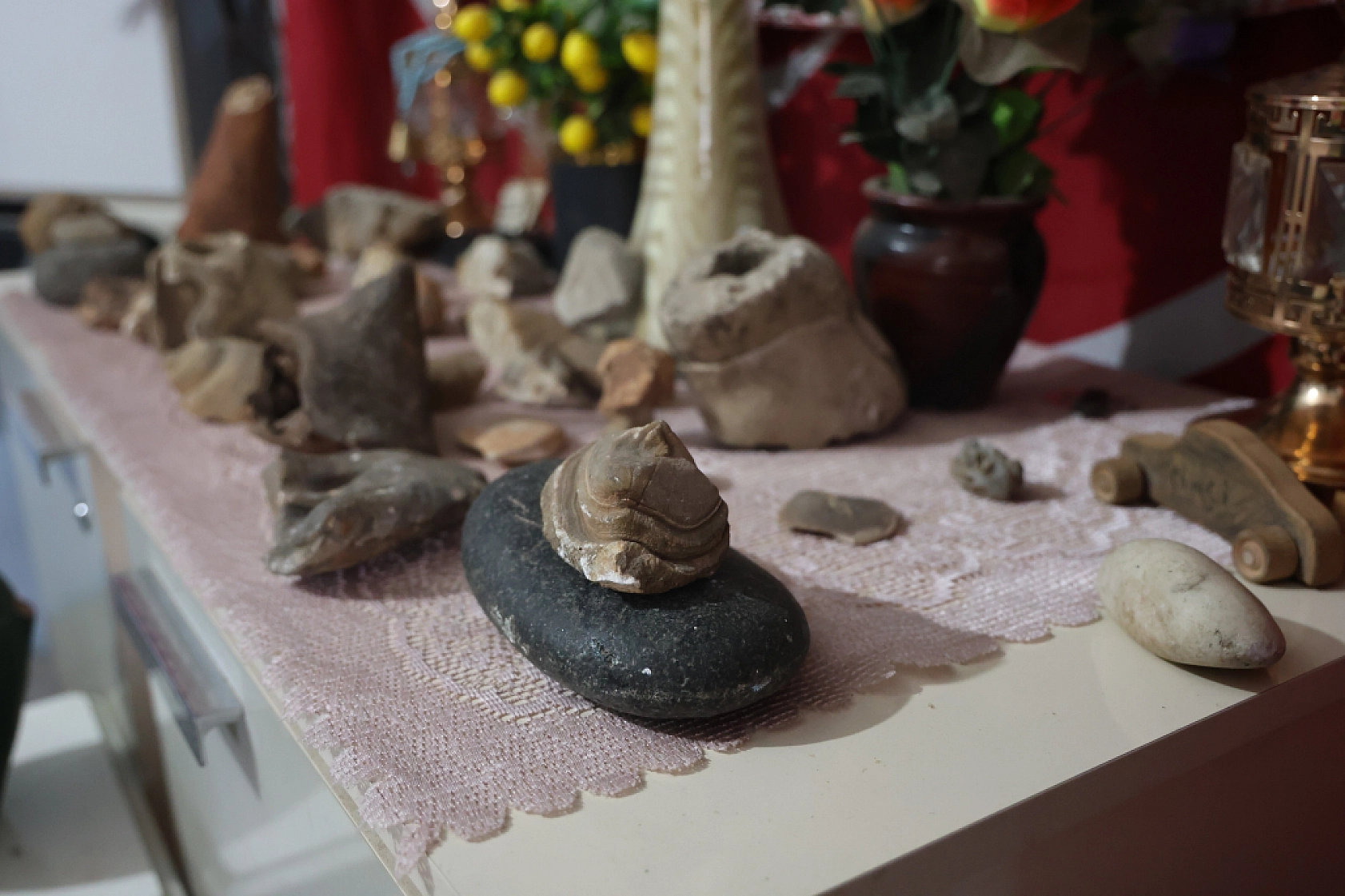 Çobanın doğanın içinden gelen koleksiyonu: Dağlardan toplayıp evinde sergiliyor