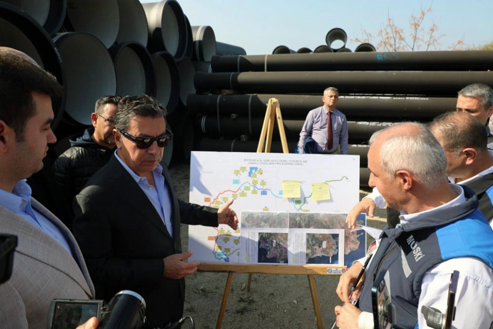 Bodrum'un arızalı içme suyu hatları yenileniyor