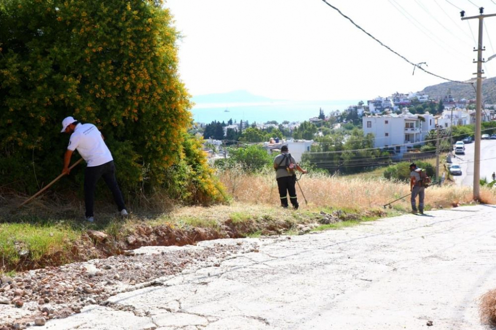 Bodrum'un mahallelerinde temizlik seferberliği