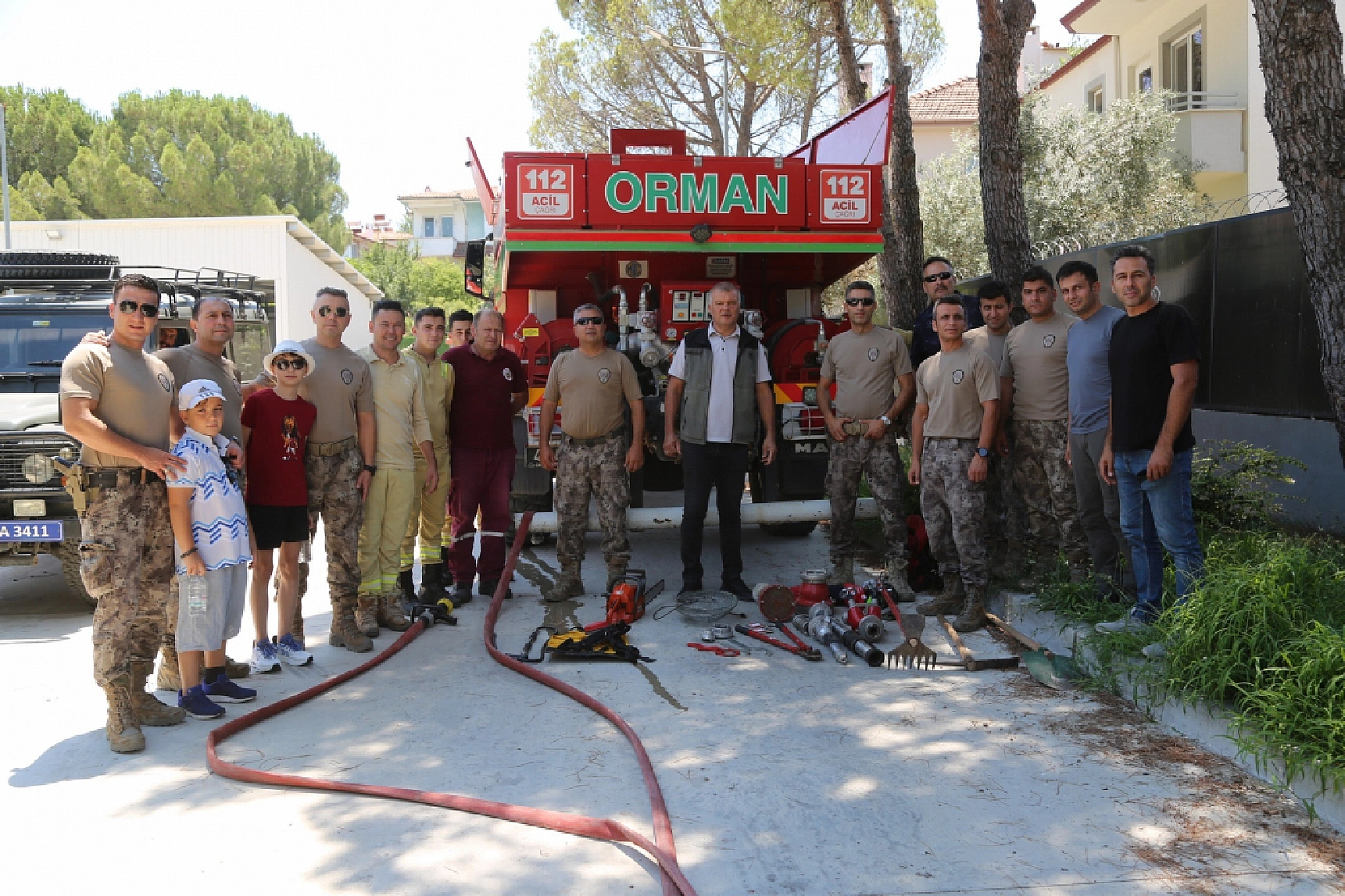 Muğla'da PÖH personeline orman yangınlarıyla mücadele eğitimi verildi