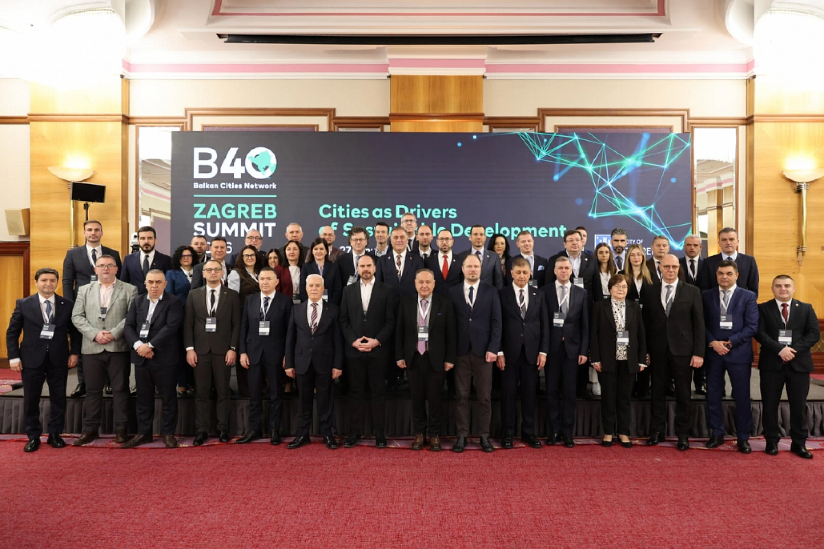 Muğla'ya Balkanlardan Güçlü Temsil! Muğla Büyükşehir B40 Yürütme Kurulu'na Girdi