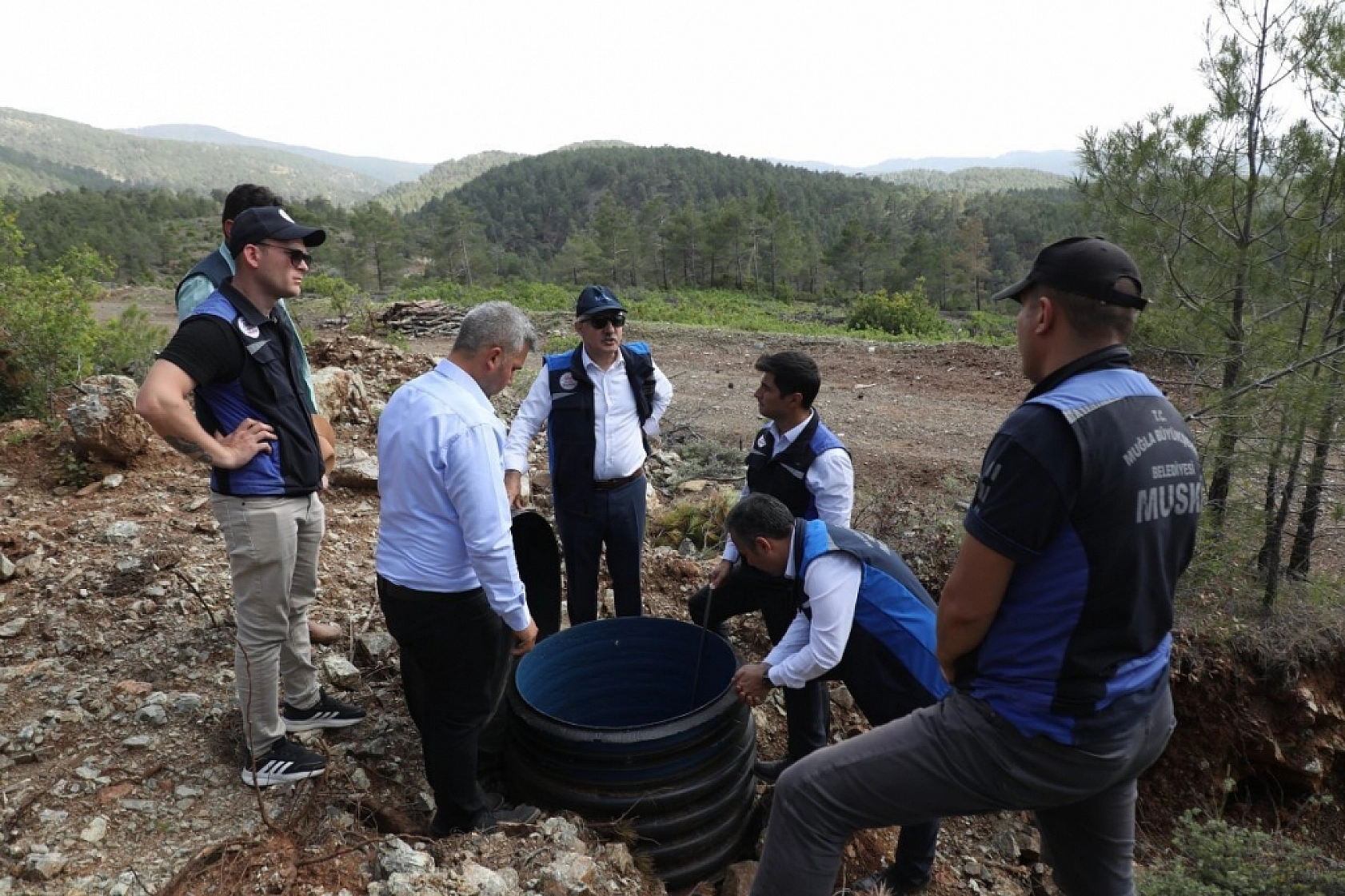 Menteşe'de İçme Suyu Hattı Yenileniyor