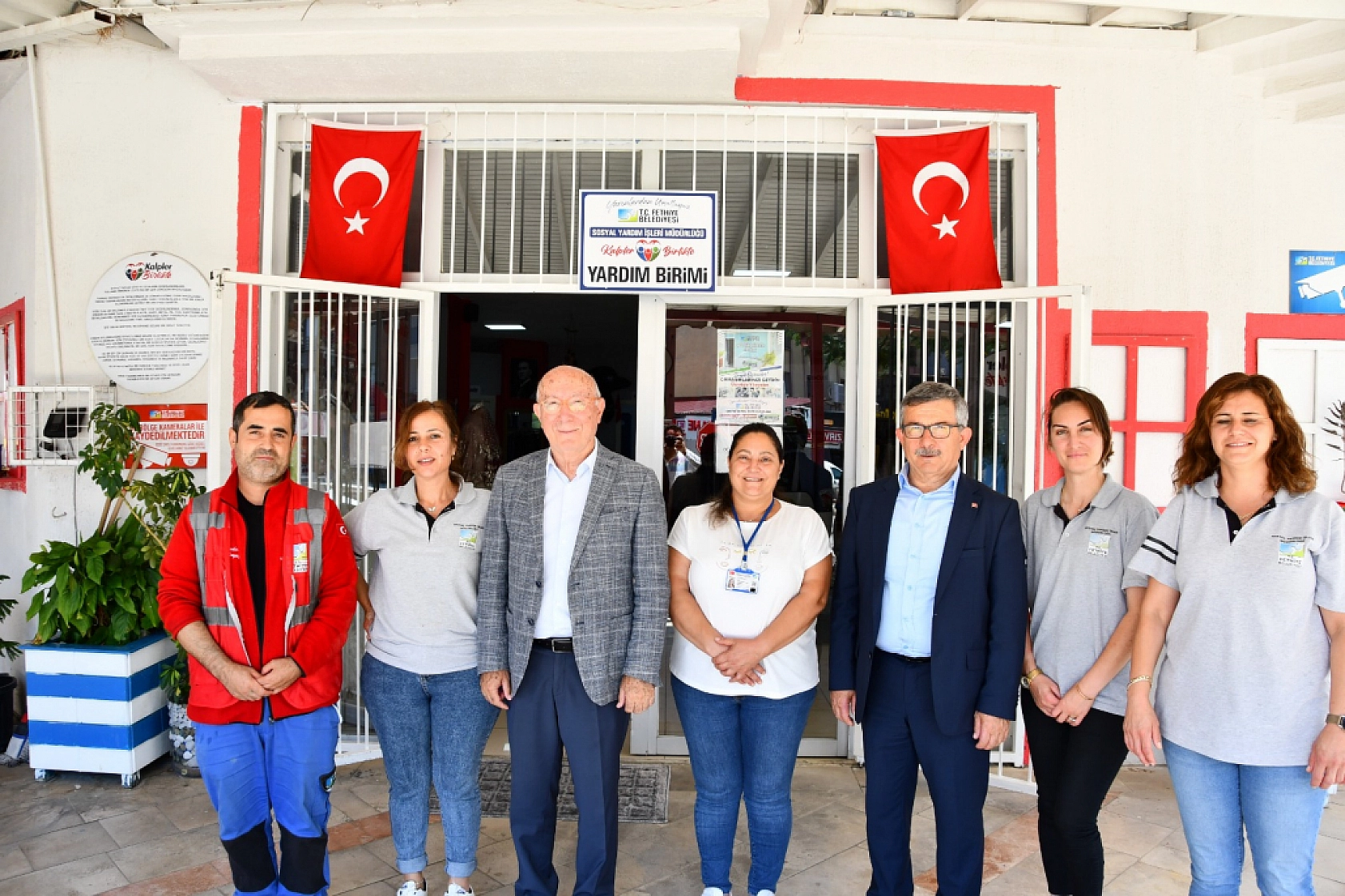 Fethiye Belediye Başkan Yardımcıları Personelle Bayramlaştı