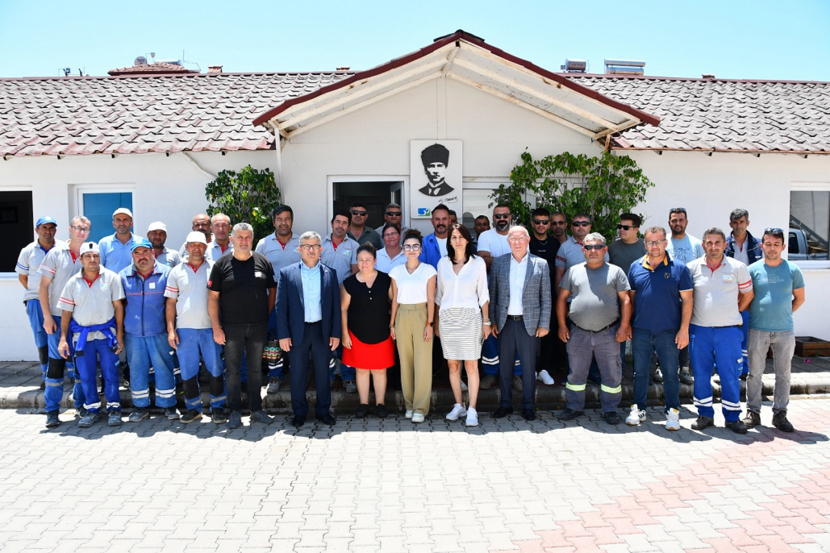 Fethiye Belediye Başkan Yardımcıları Personelle Bayramlaştı