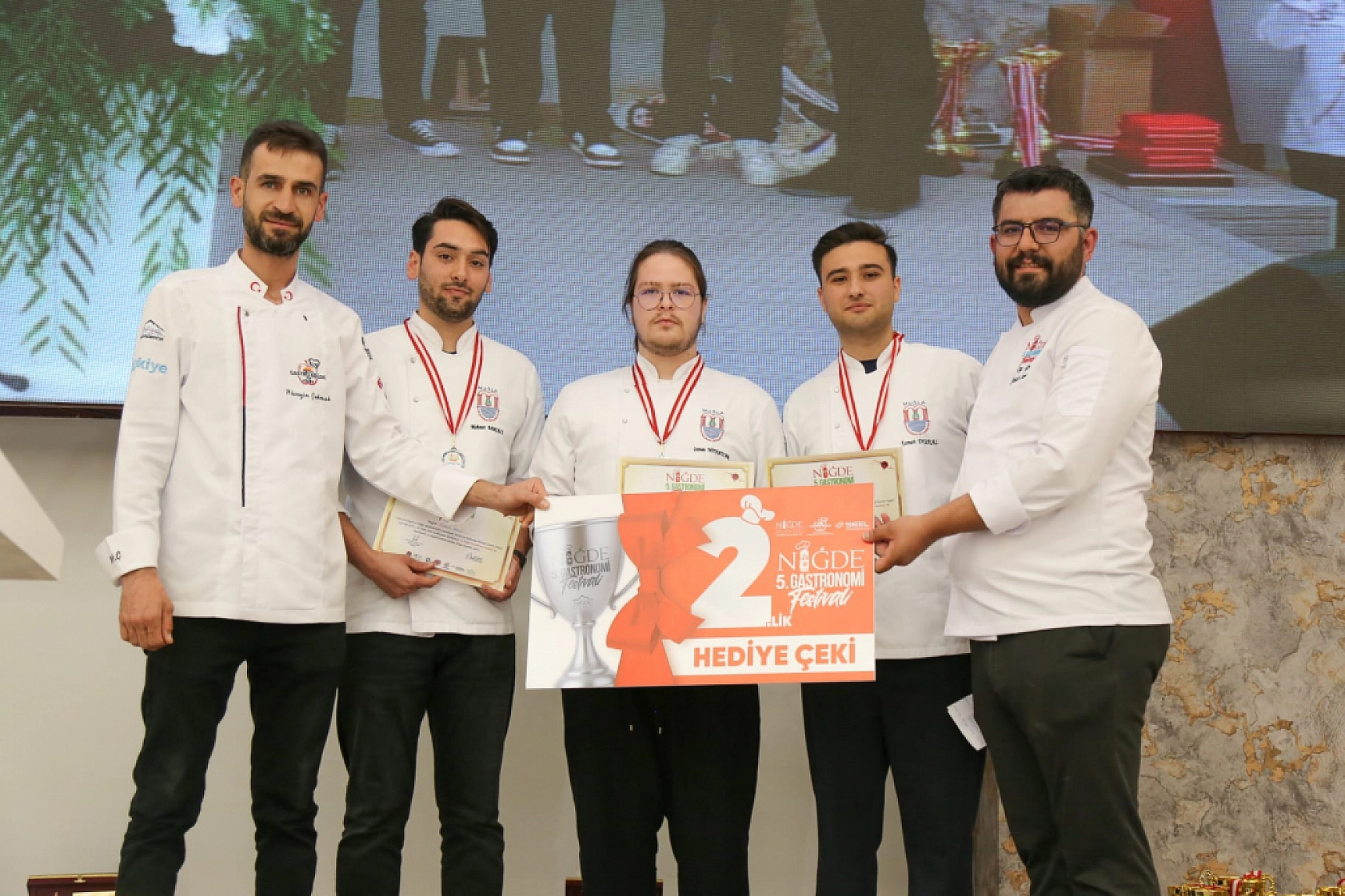 MSKÜ'lü Genç Şefler, Altın Madalya Kazandı