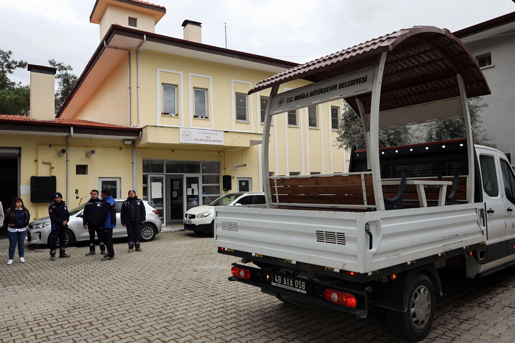 Muğla Büyükşehir'den İlçelere Ortak Kullanım Alanı Desteği