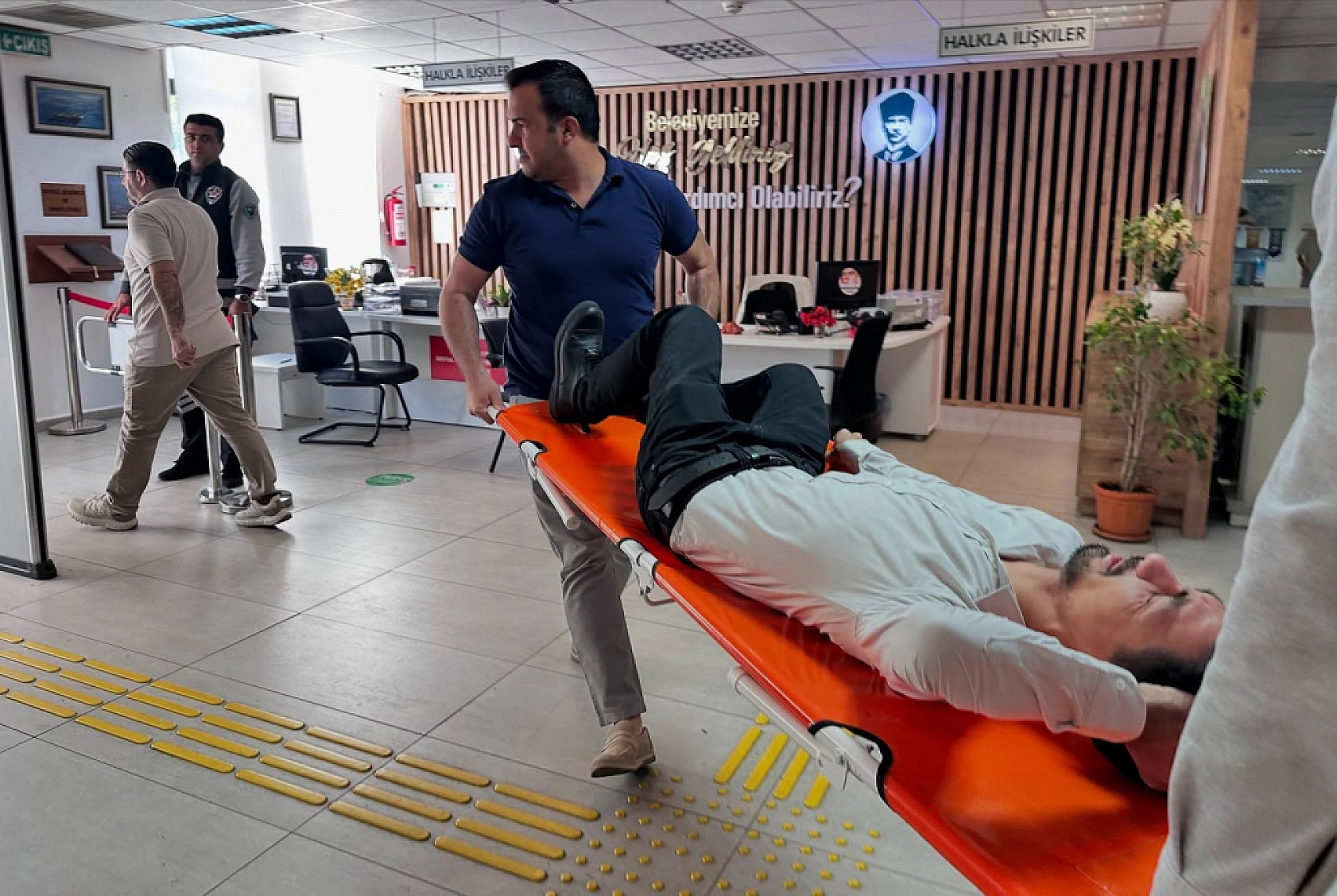 Fethiye Belediyesi Personeline Yangın Tatbikatı ve Eğitim