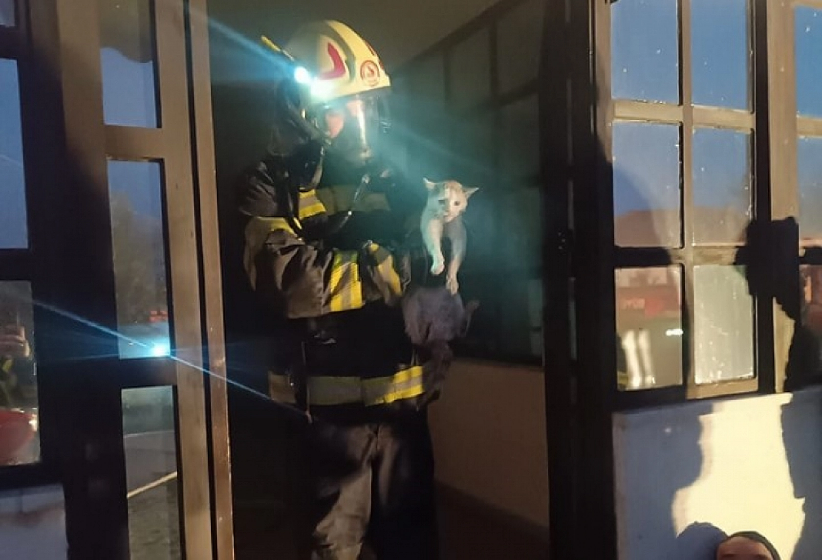 Engelli Bakım Merkezinde korkutan yangın! Mahsur kalanlar son anda kurtarıldı