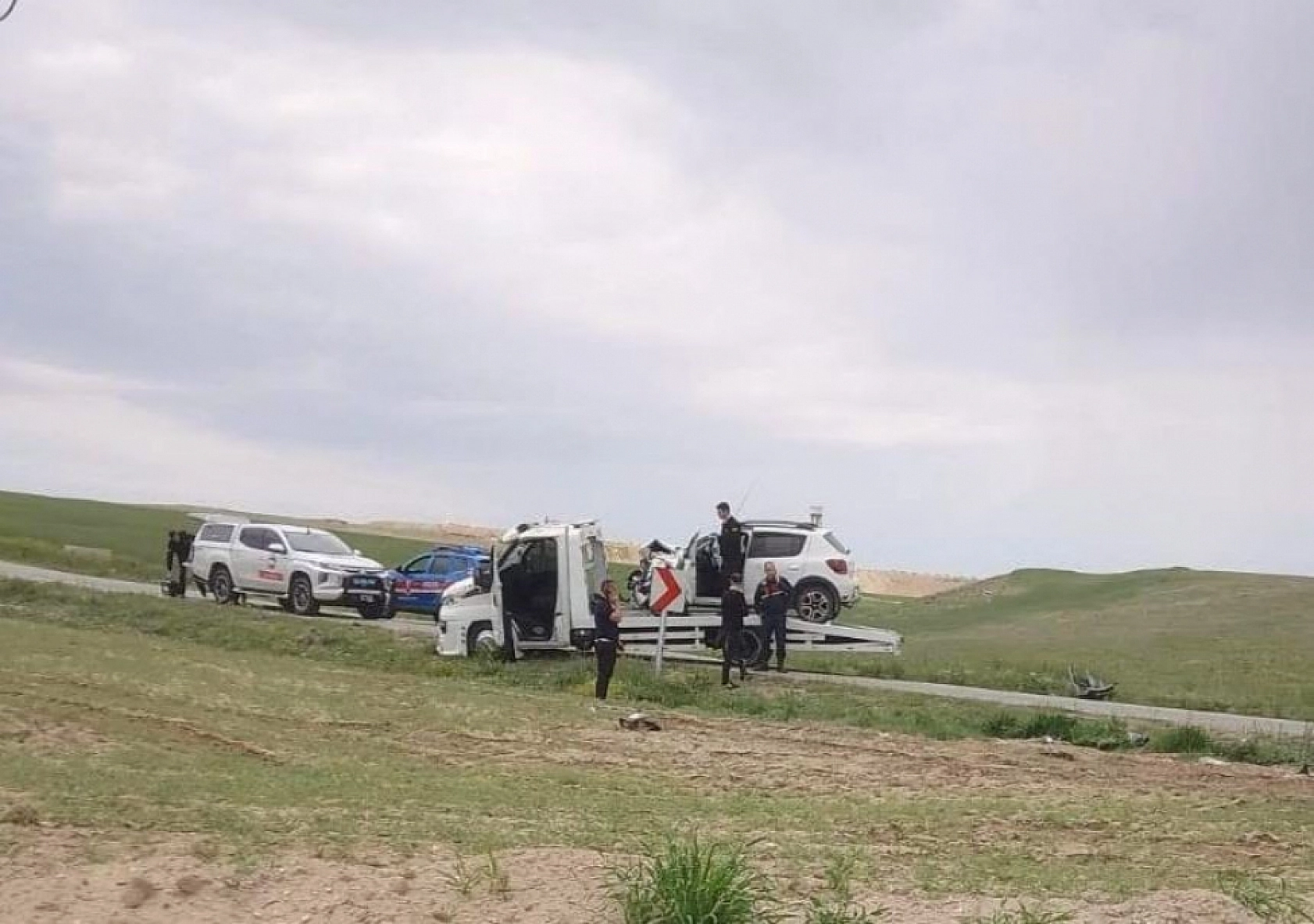 Feci trafik kazası: 1 ölü, 3 yaralı