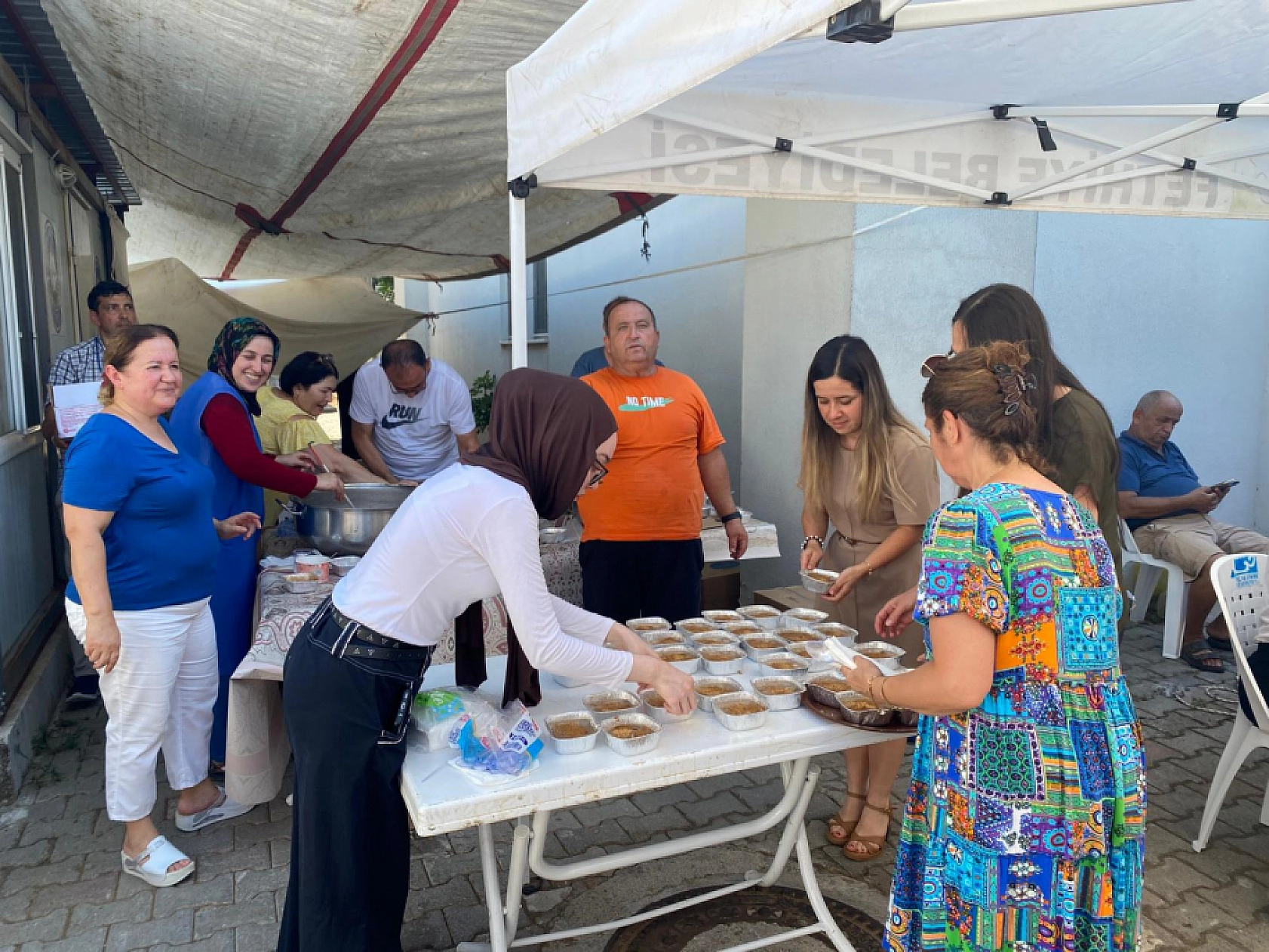 Kesikkapı Mahallesi'nde Aşure Hayrı Gerçekleşti