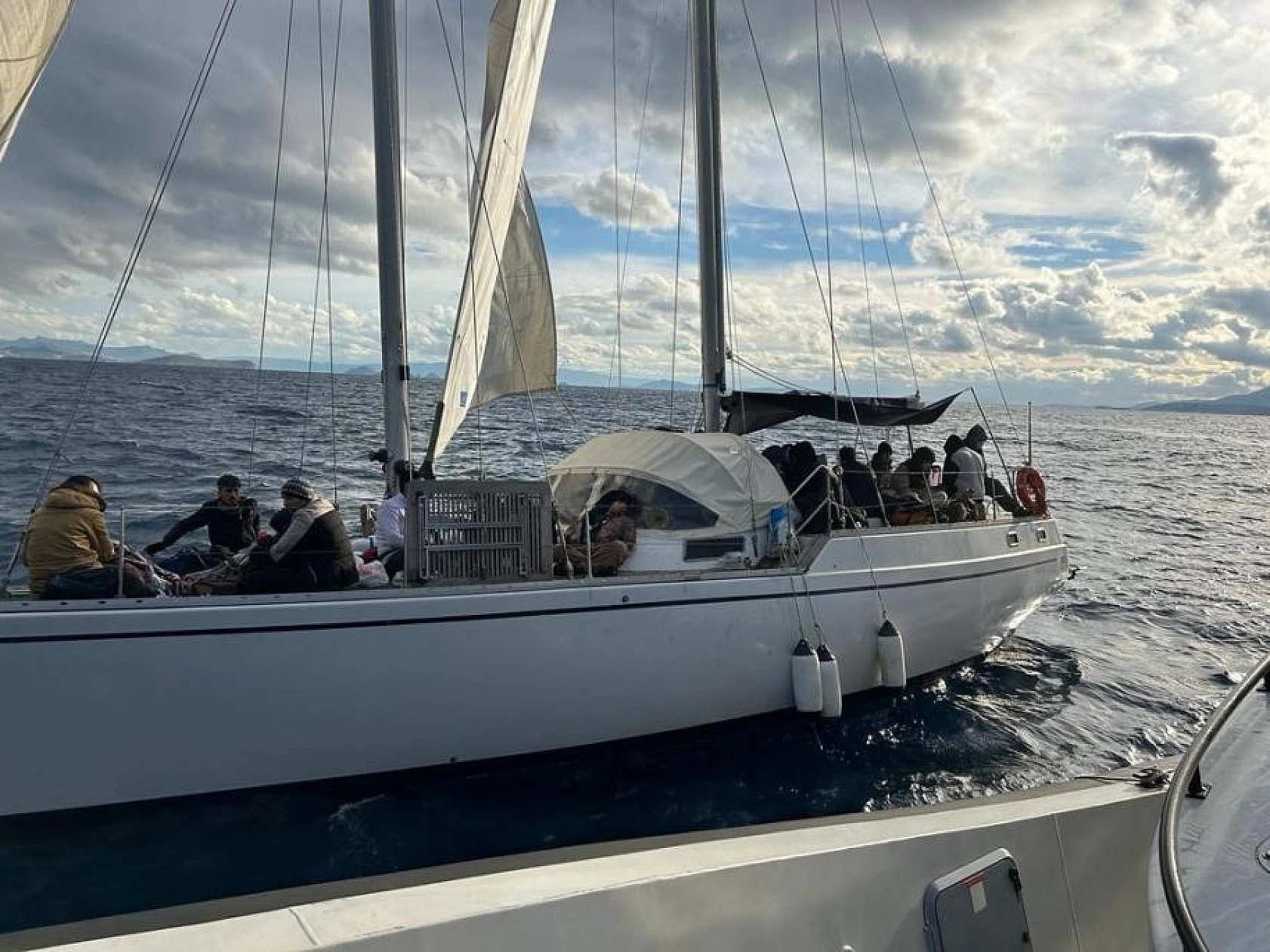 Sahil Güvenlik Ekiplerince göçmenler kurtarıldı