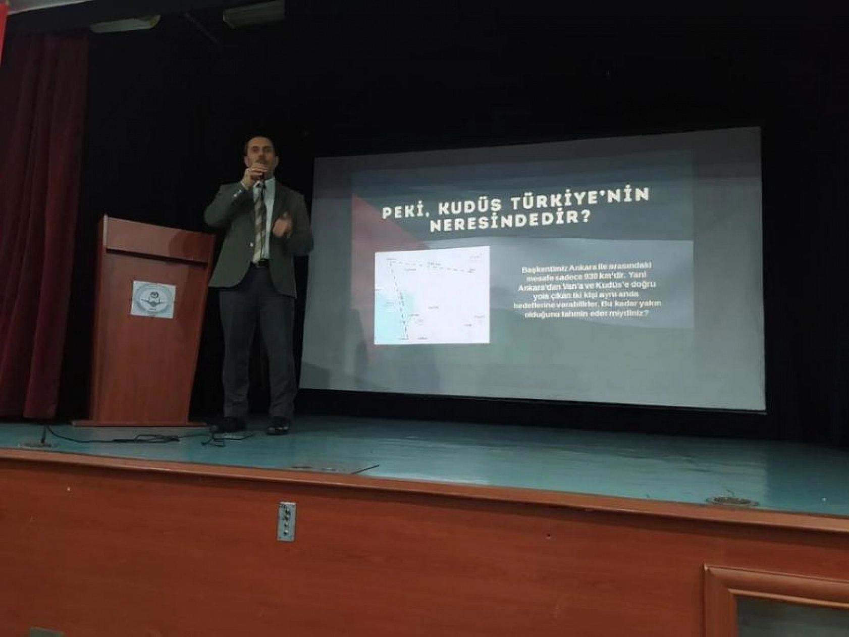 Öğrencilere 'Kudüs Bilinci' konulu konferans