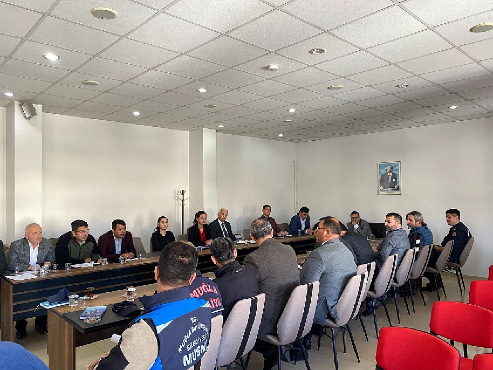 Yatağan'da Afet ve Acil Durum koordinasyon toplantısı düzenlendi