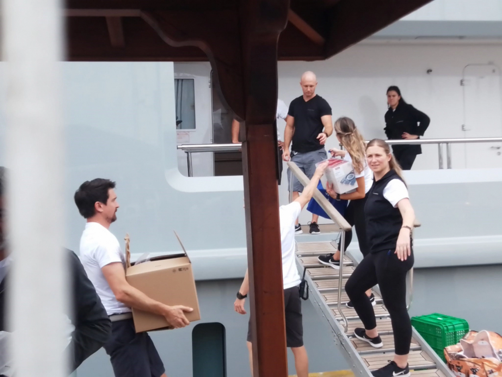 Mega yat 'Cloudbreak' Fethiye'de 135 bin litre yakıt aldı