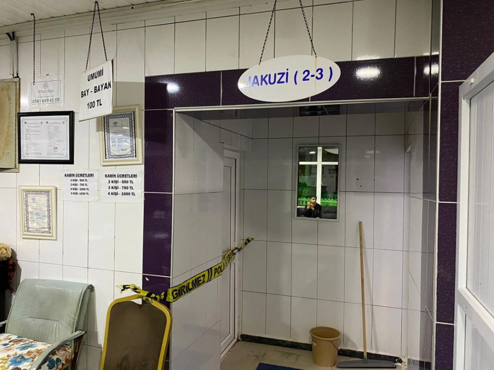 Kaplıcada 28 yaşındaki genç havuzda ölü bulundu