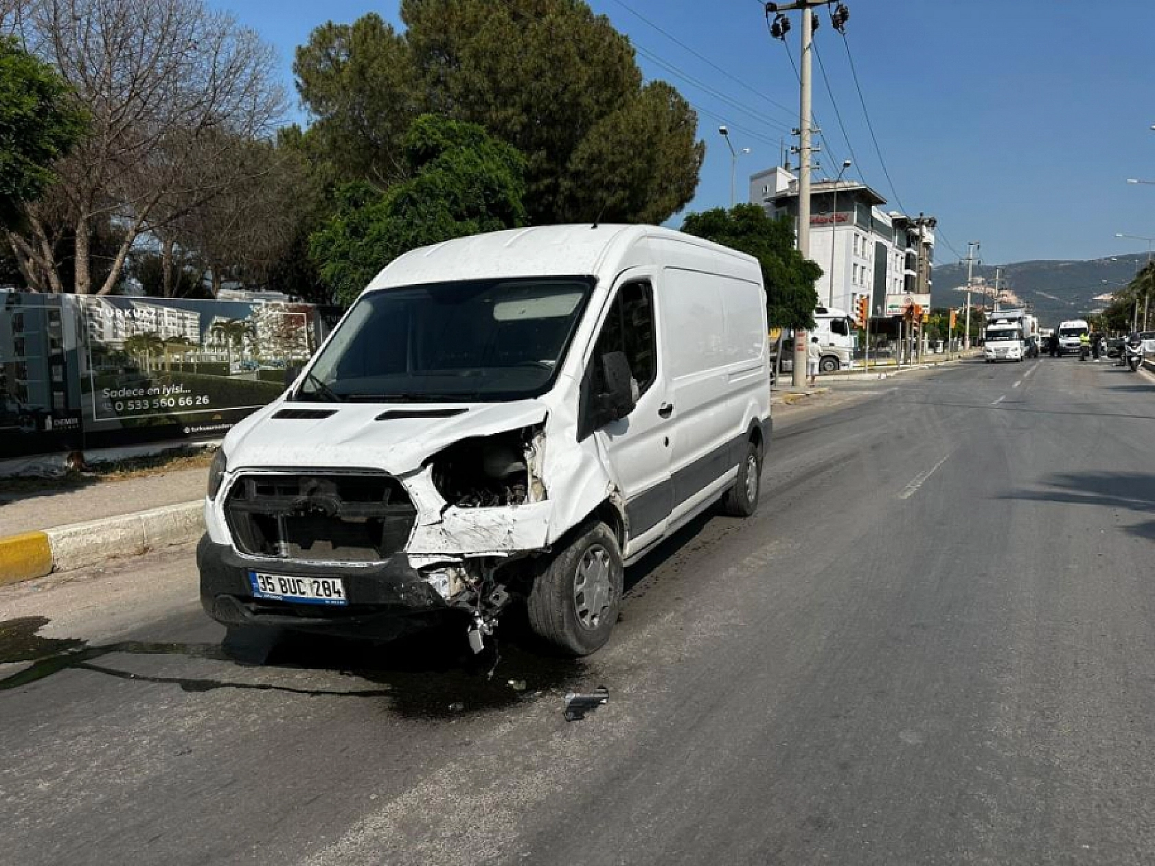 Milas'ta trafik kazası: 1 yaralı