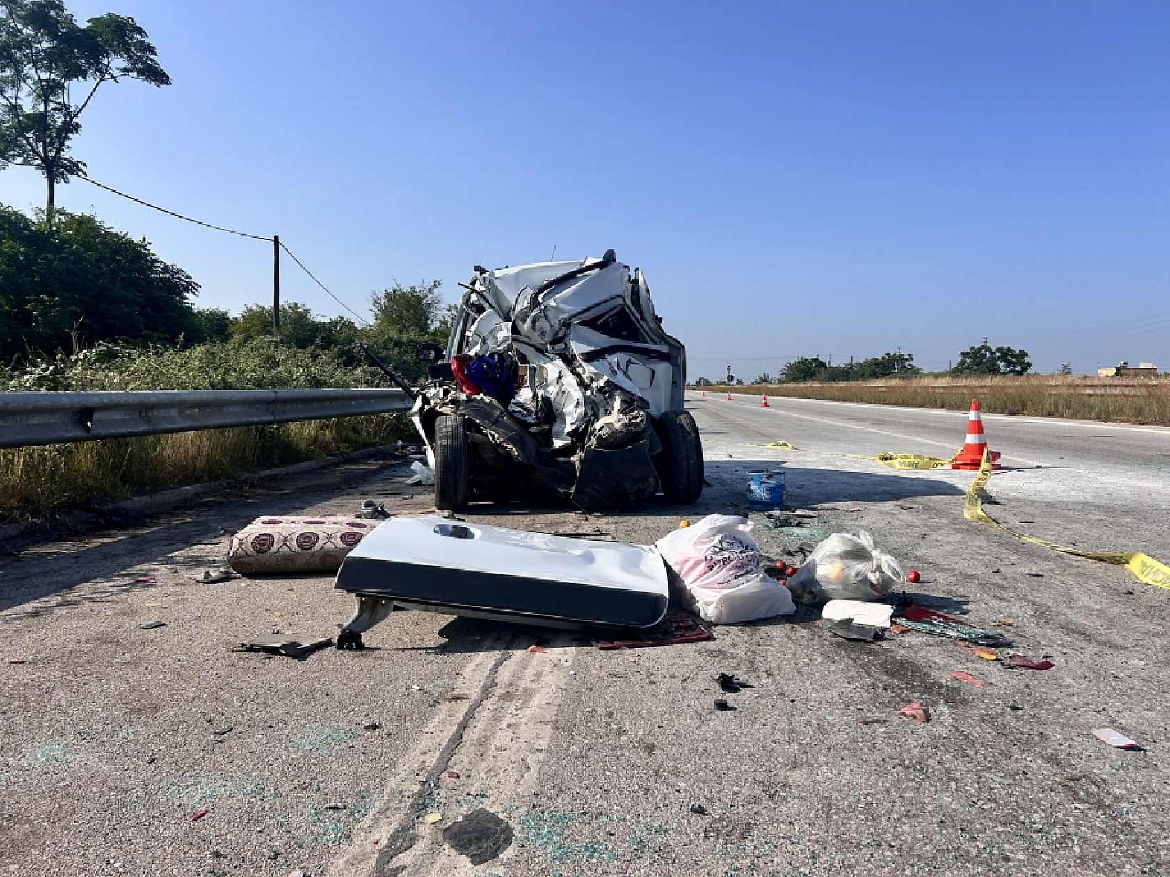 Kamyon 3 aracı biçti: 1 ölü, 10 yaralı