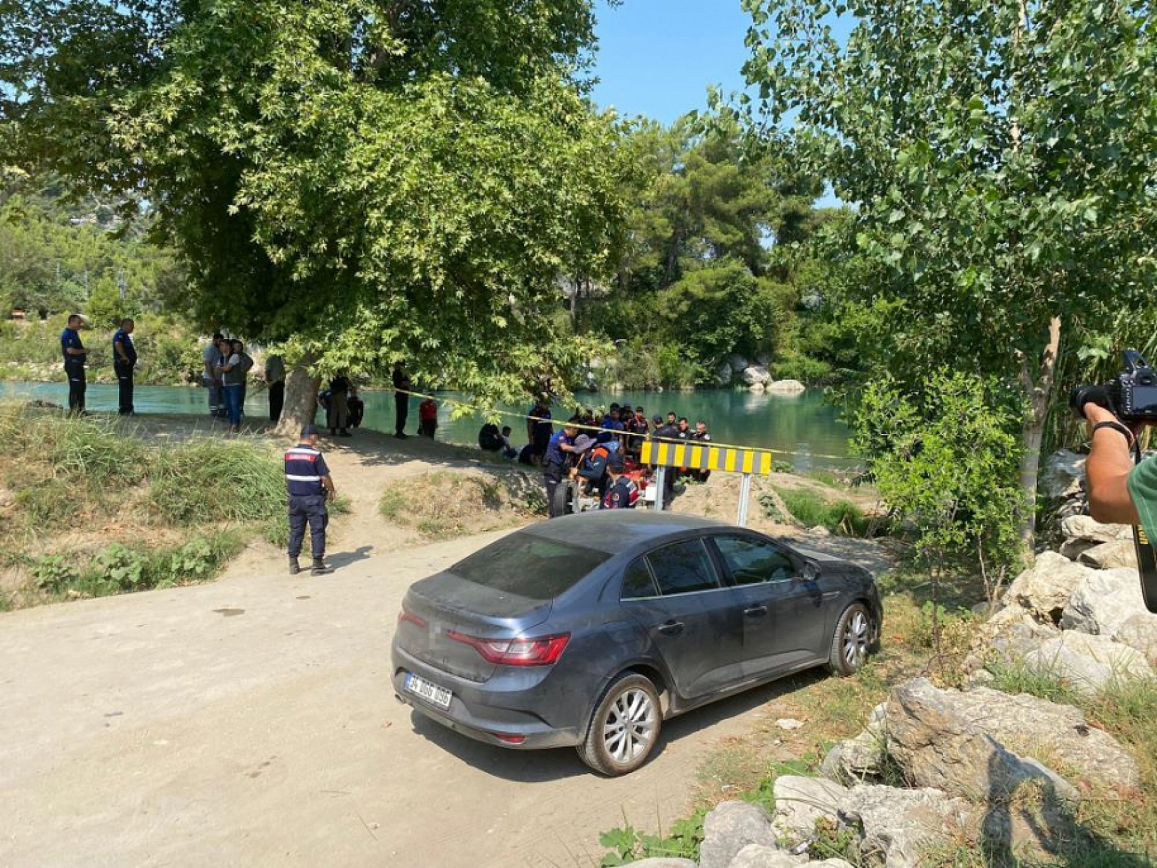 Irmağa düşen topu almak isterken akıntıya kapılan lise öğrencisinden acı haber