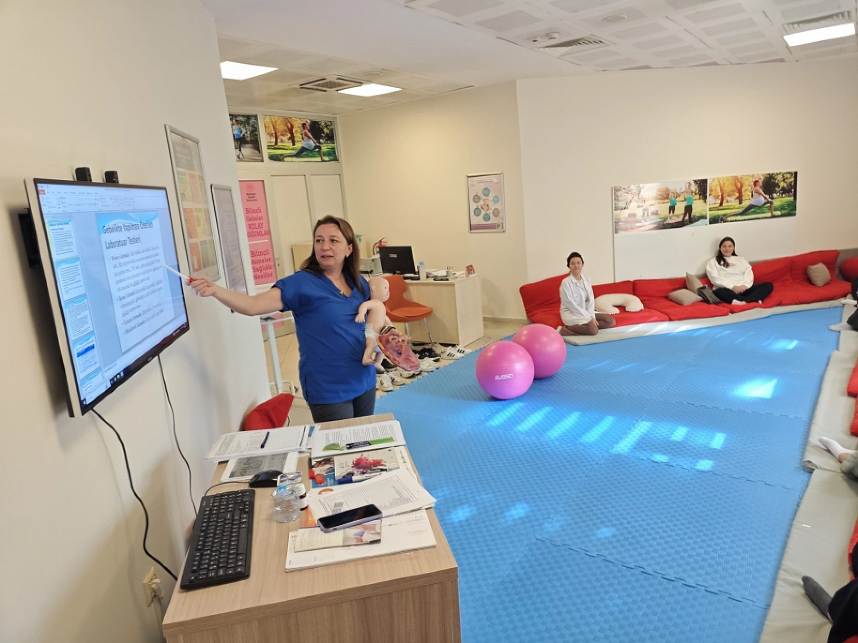 Menteşe'de anne adayları bilgilendirildi