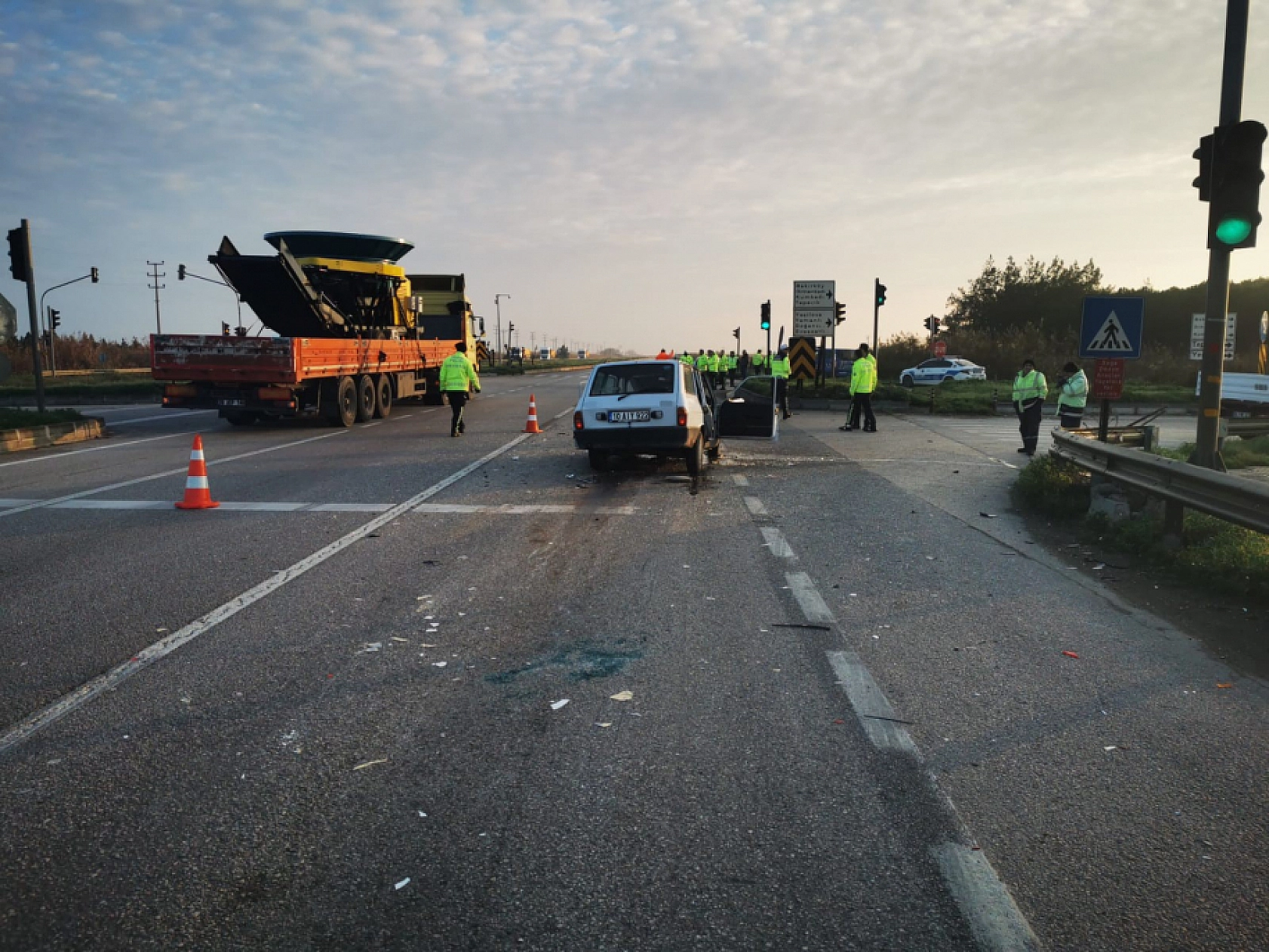 15 yaşındaki çocuk trafik kazasında hayatını kaybetti