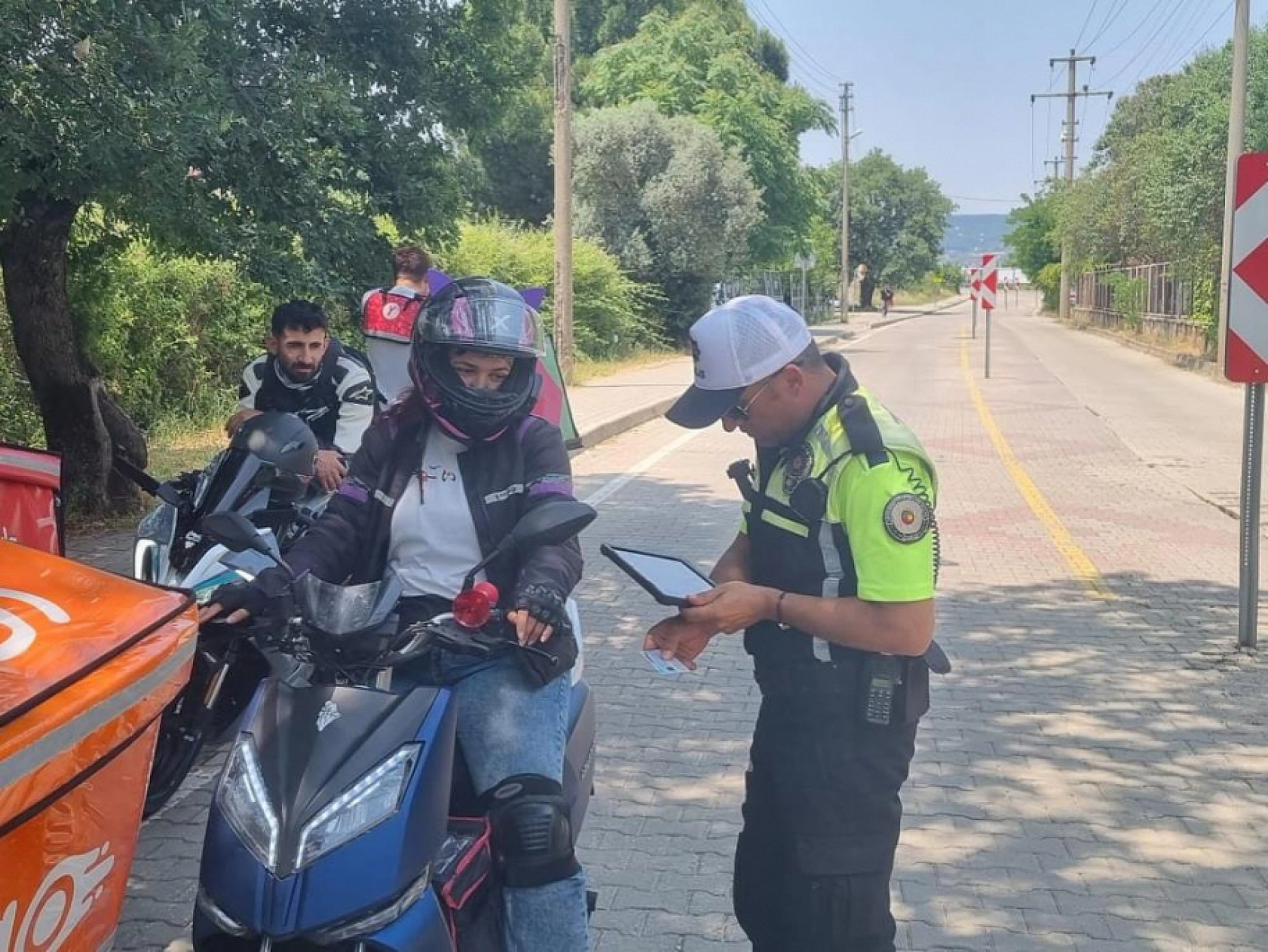 Bayram tatilinde Muğla'da 90 motosiklet trafikten men edildi