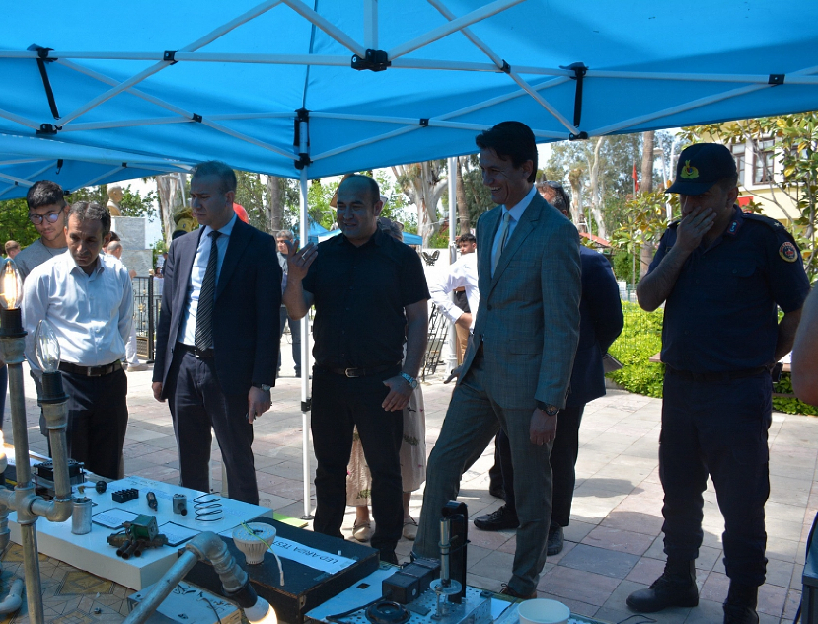 Köyceğiz'de düzenlenen Mesleki Eğitim Fuarı ilgi gördü