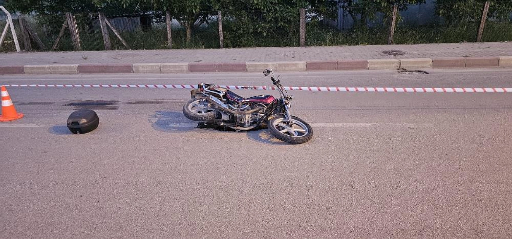 19 yaşındaki genç, motosiklet kazasında hayatını kaybetti