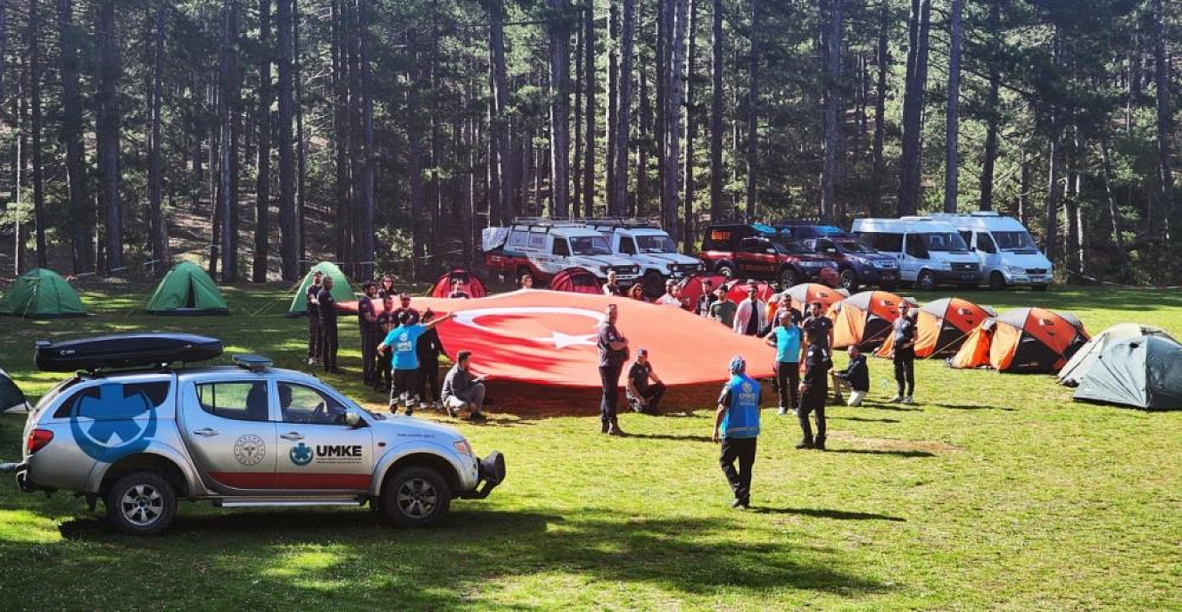 Muğla'da UMKE ekiplerinden nefes kesen tatbikat