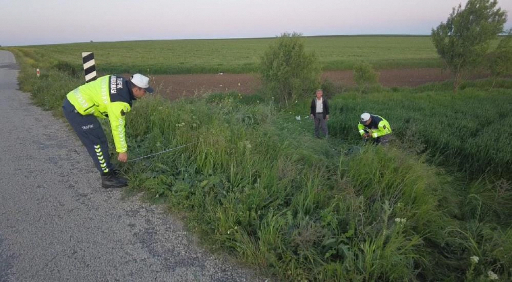 Korkunç kaza: Genç sürücü feci şekilde can verdi