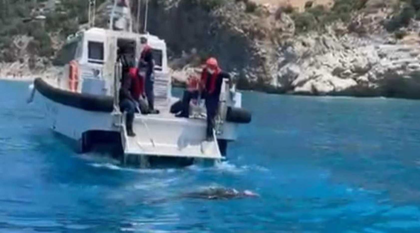 Fethiye Ölüdeniz'de zıpkınla balık avlamak için denize dalan şahsın cesedi bulundu