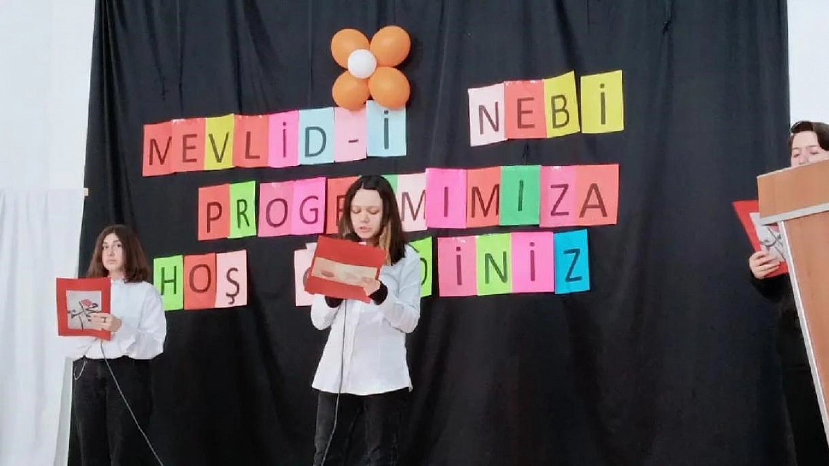 Bayır Ortaokulunda Mevlid-İ Nebi Programı Düzenlendi