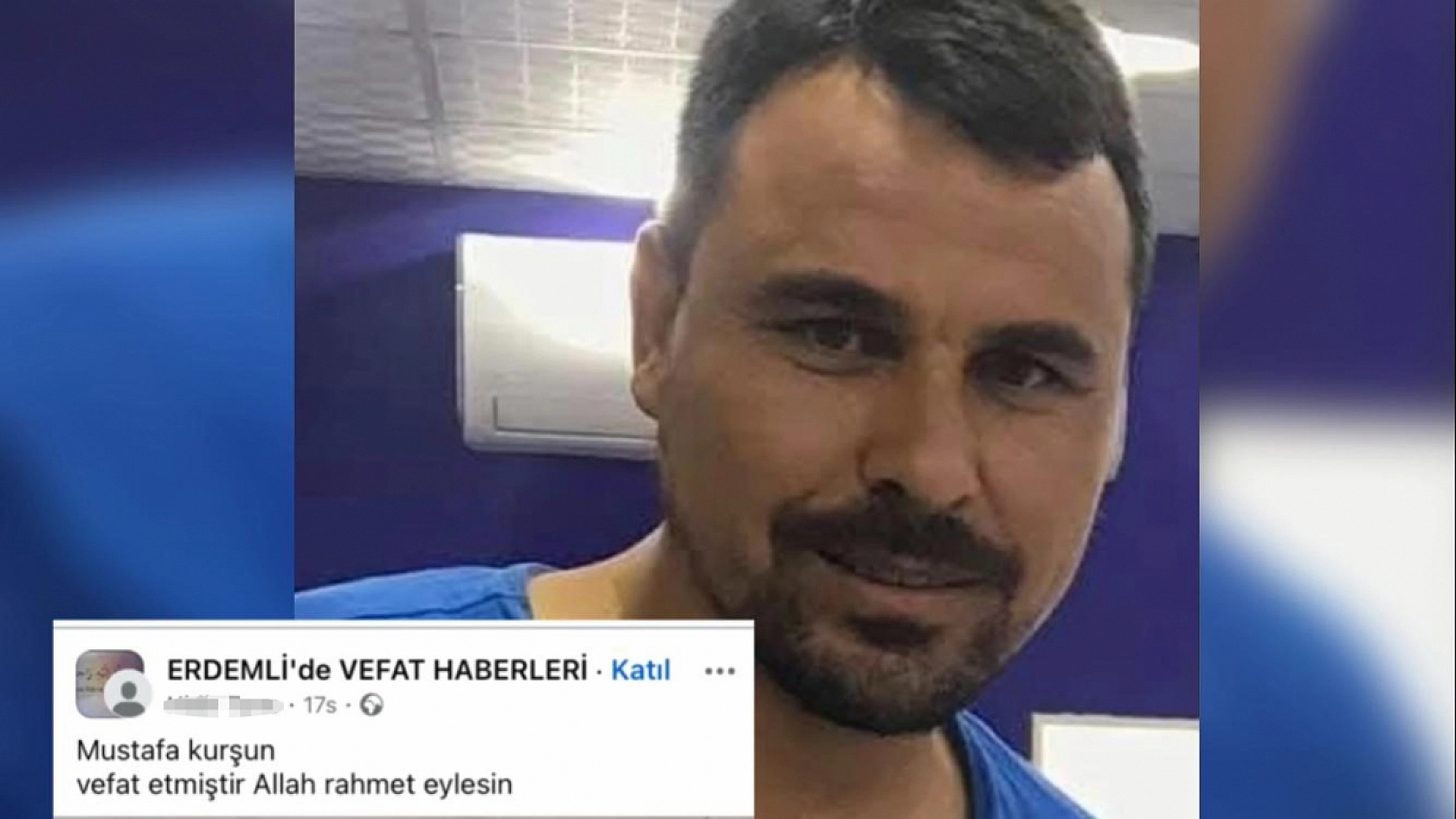 Ölmeden ölüm ilanı verildi, duyunca şok oldu