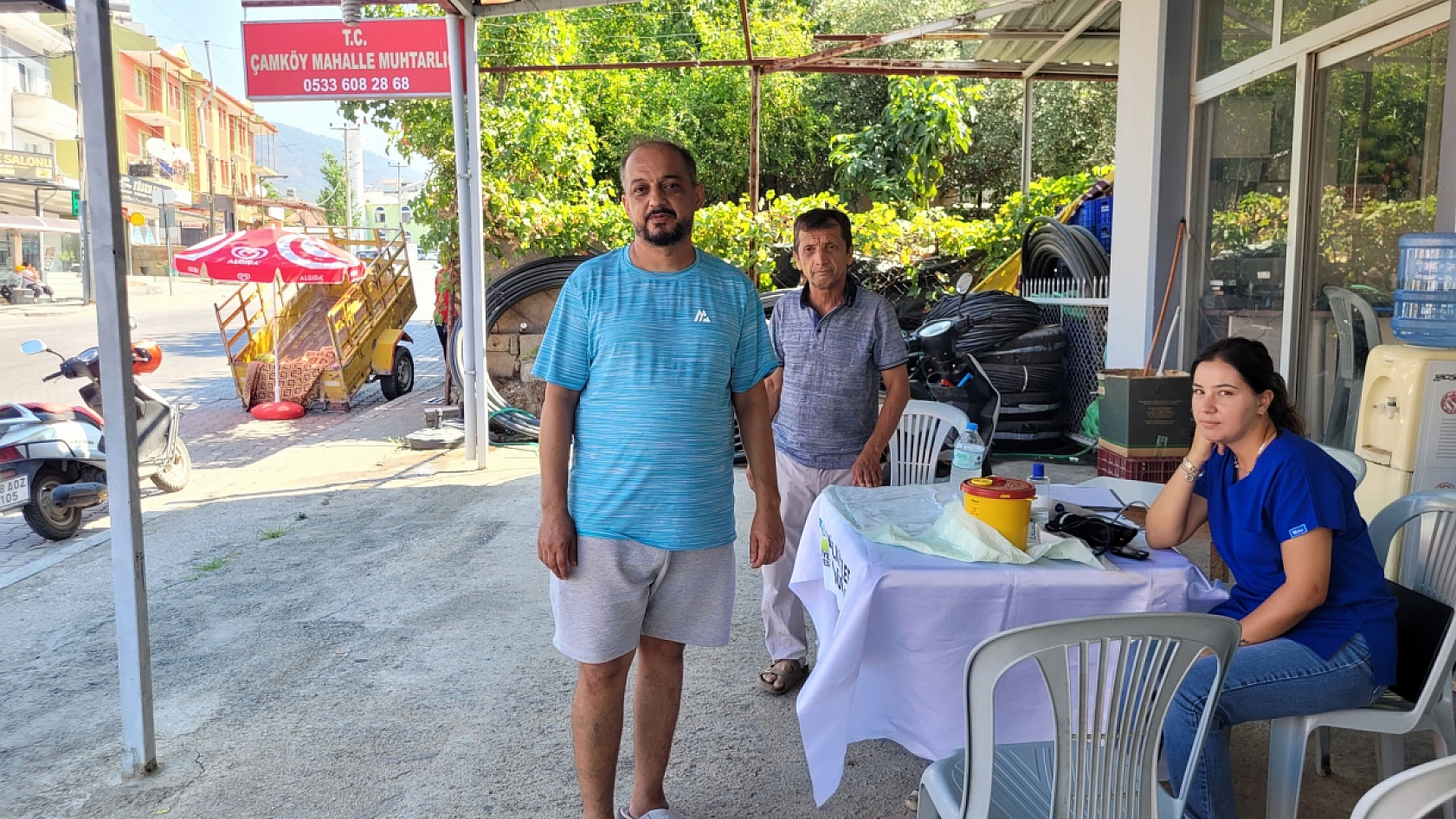 Fethiye Çamköy'de sağlık taraması