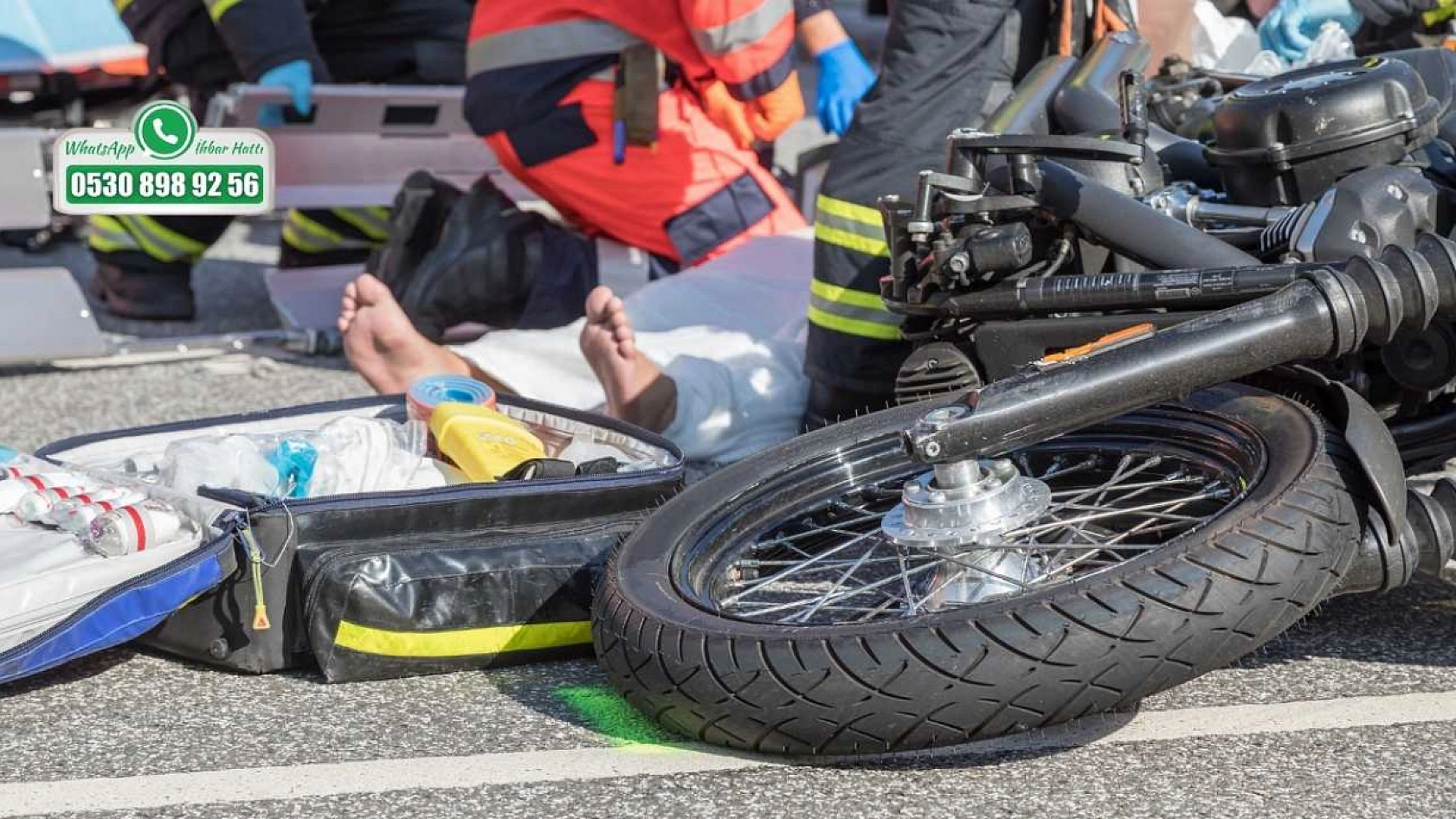 Motosiklet kazalarındaki travmalara karşı uyarı