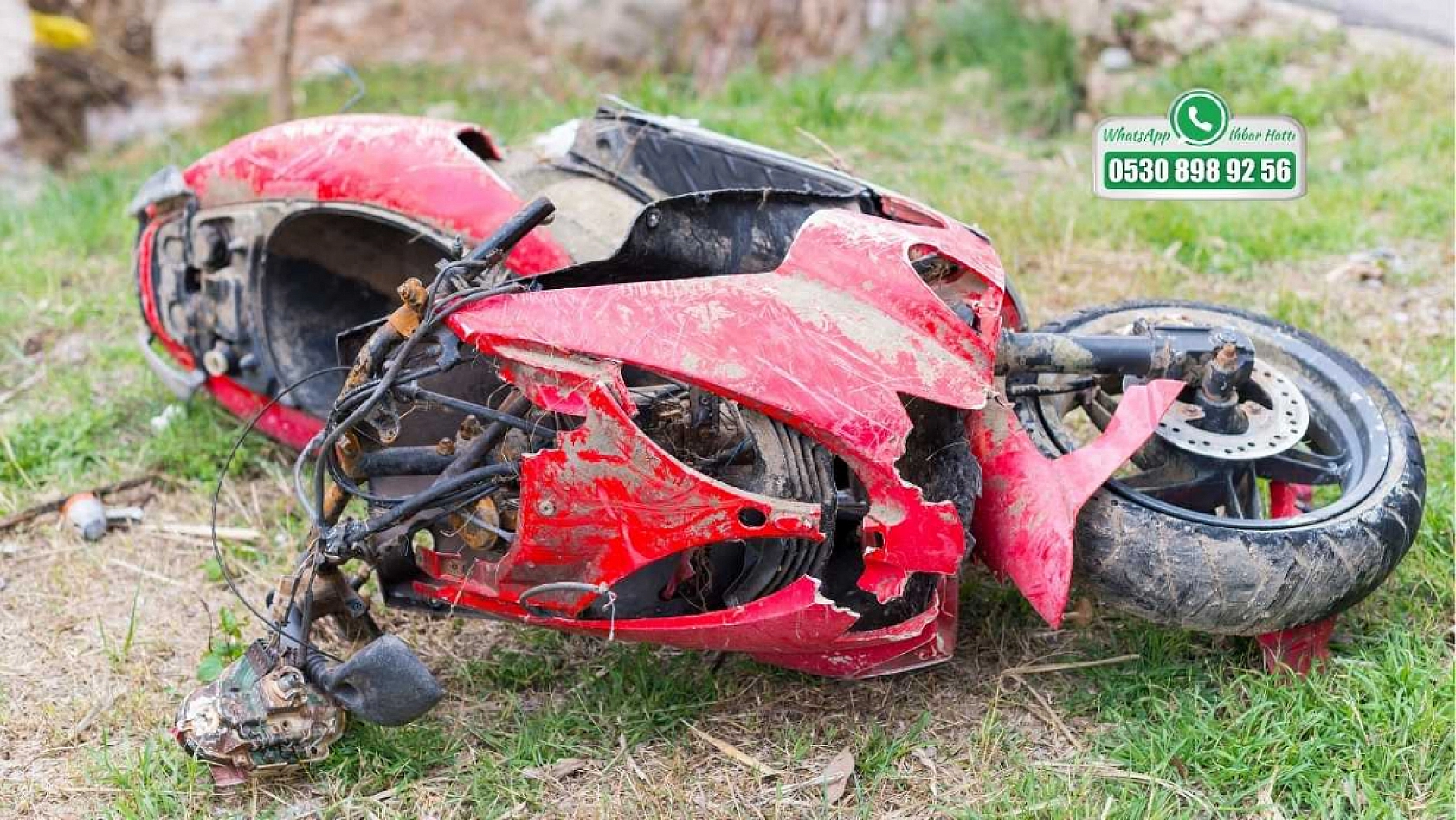 Motosiklet kazalarındaki travmalara karşı uyarı